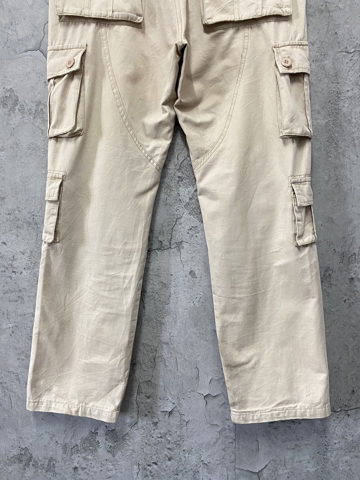 Japanese Brand × Vintage Vintage Cargo Combat Technical Multi Pocket Pants Size US 34 / EU 50 - 13 Thumbnail