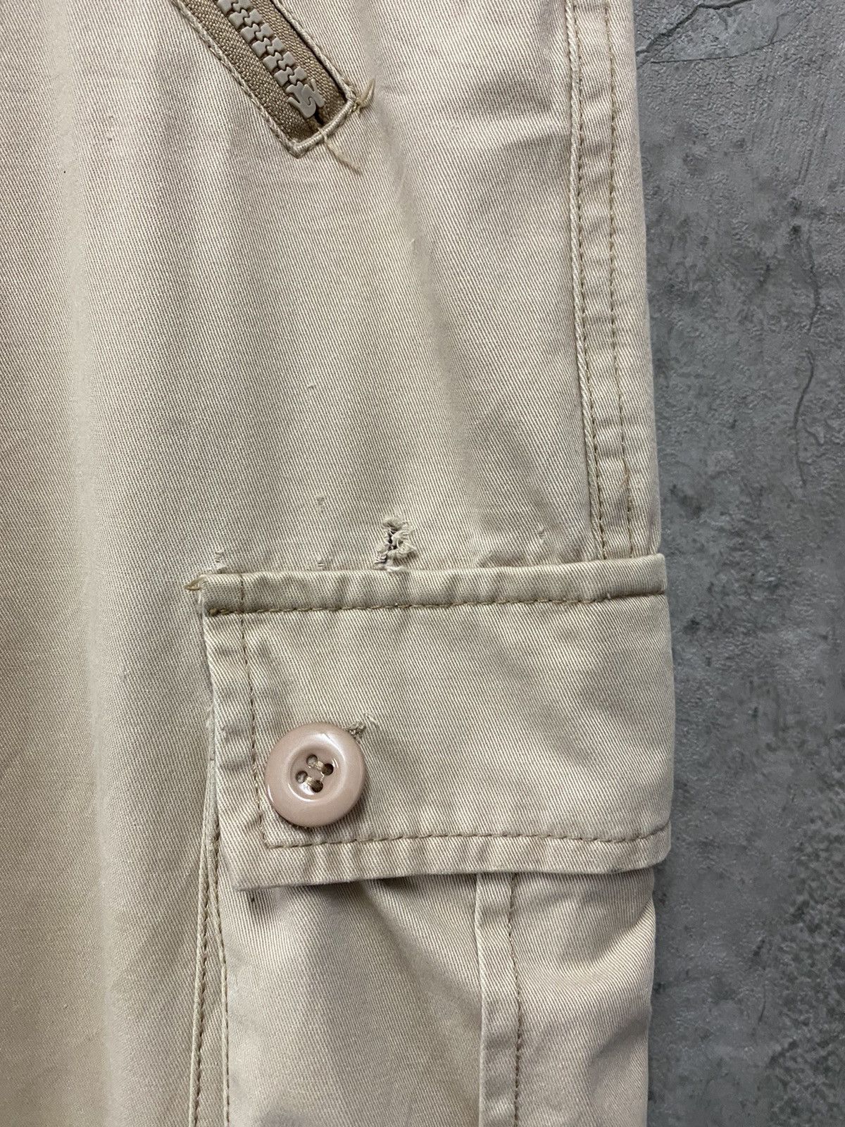 Japanese Brand × Vintage Vintage Cargo Combat Technical Multi Pocket Pants Size US 34 / EU 50 - 9 Thumbnail