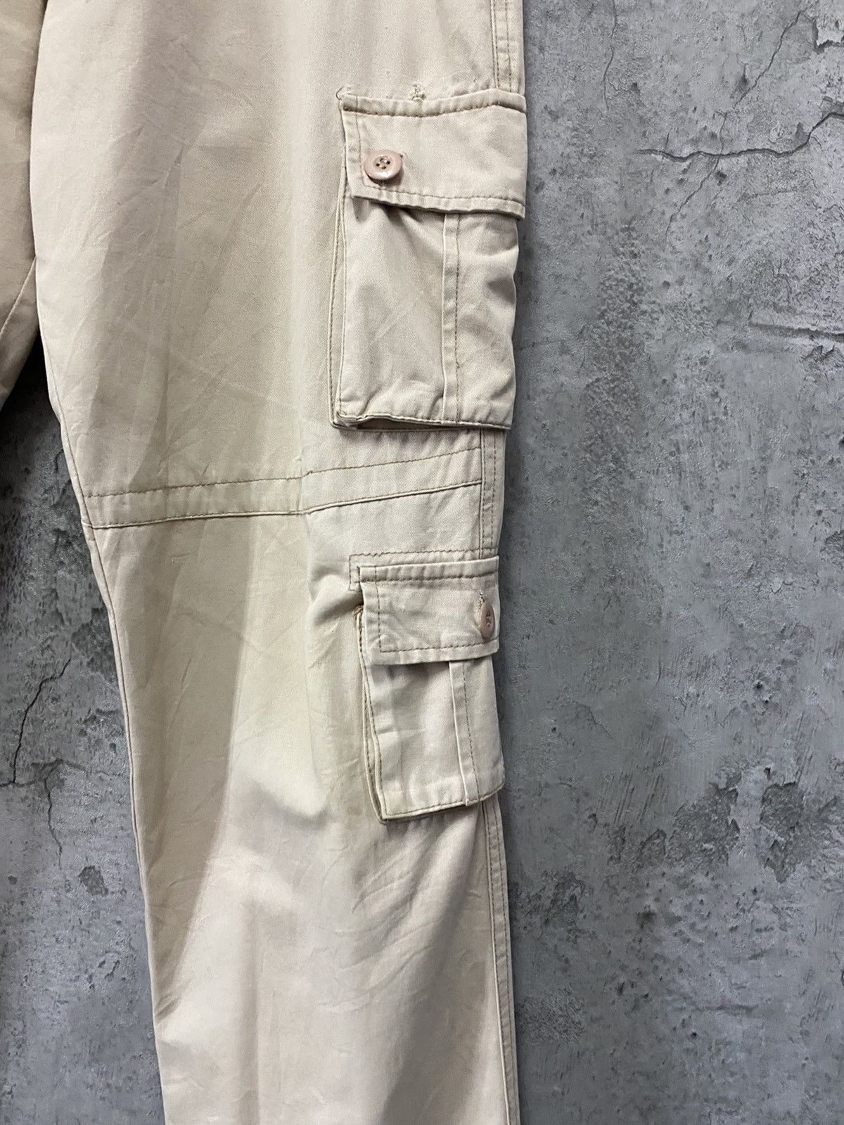Japanese Brand × Vintage Vintage Cargo Combat Technical Multi Pocket Pants Size US 34 / EU 50 - 8 Thumbnail