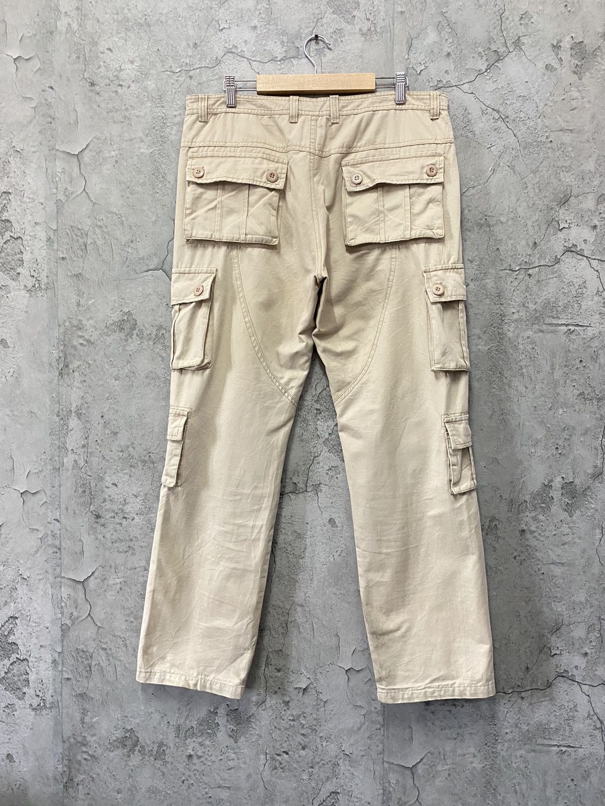 Japanese Brand × Vintage Vintage Cargo Combat Technical Multi Pocket Pants Size US 34 / EU 50 - 2 Thumbnail