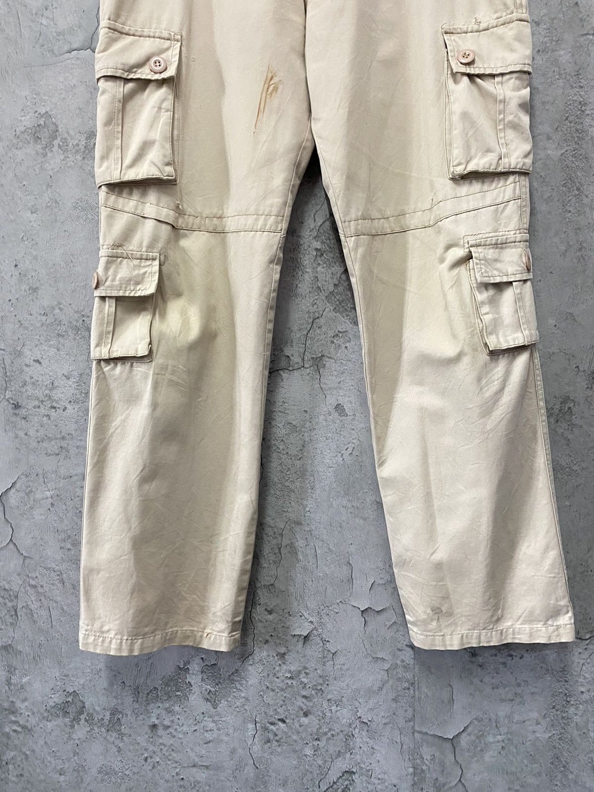 Japanese Brand × Vintage Vintage Cargo Combat Technical Multi Pocket Pants Size US 34 / EU 50 - 6 Thumbnail