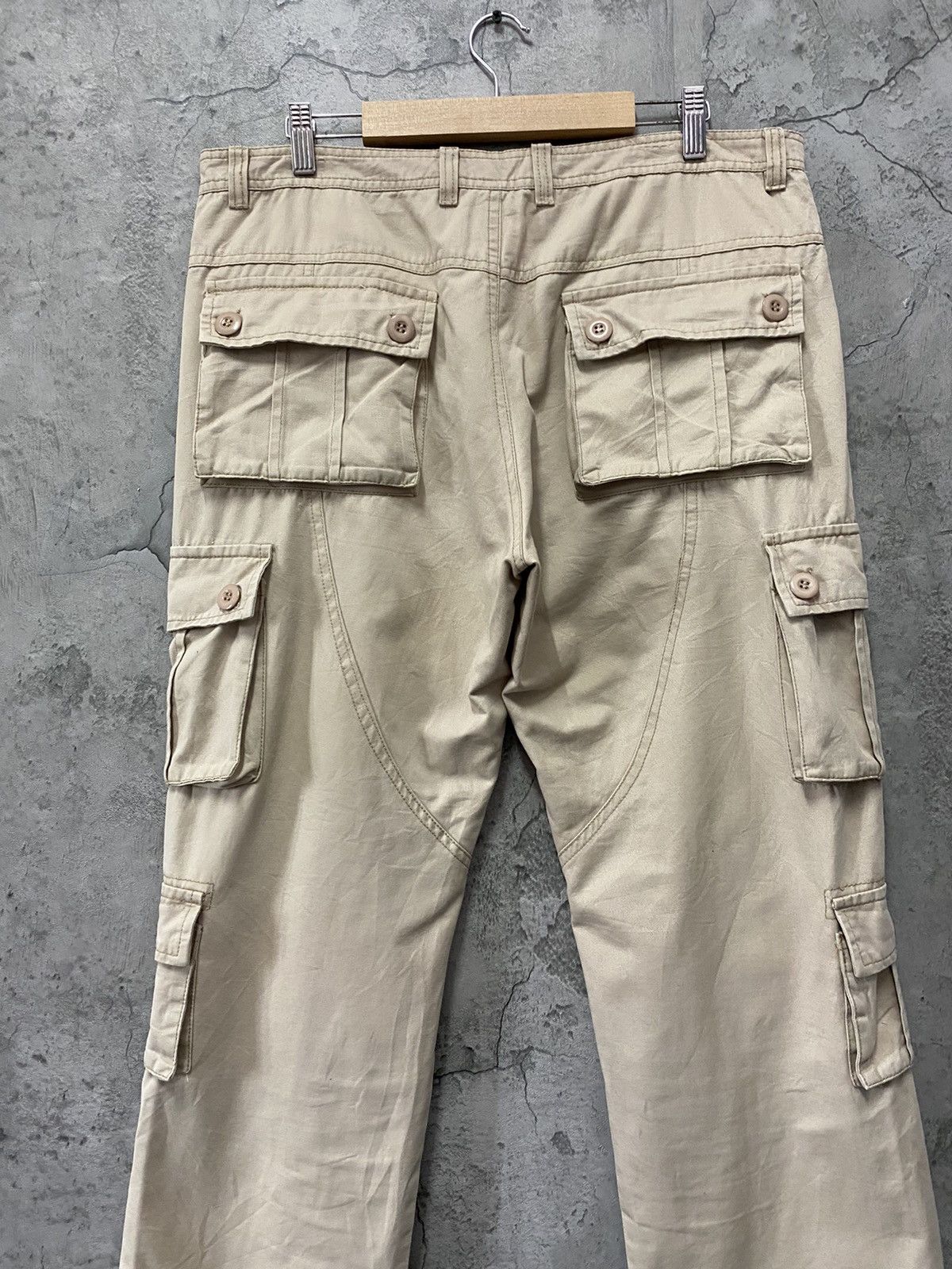 Japanese Brand × Vintage Vintage Cargo Combat Technical Multi Pocket Pants Size US 34 / EU 50 - 12 Thumbnail