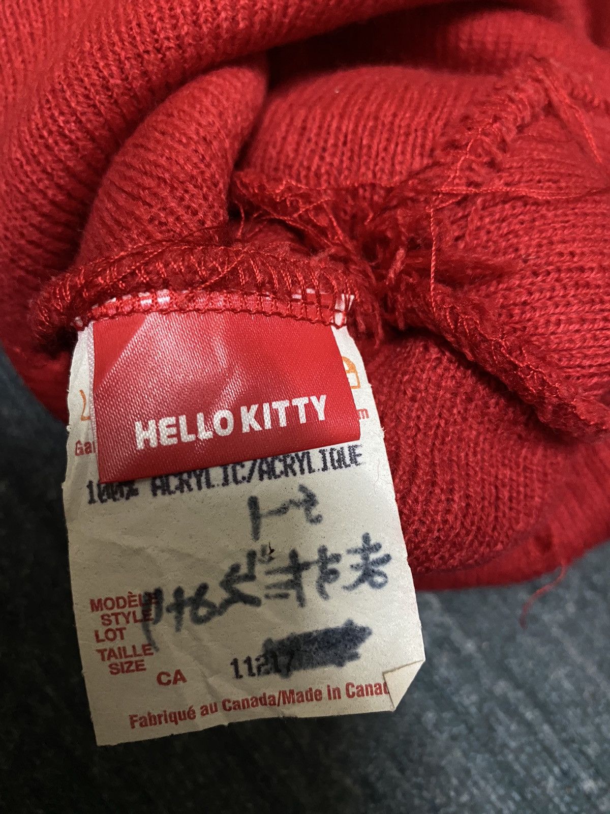 Japanese Brand Hello Kitty Beanie Hat Size ONE SIZE - 5 Thumbnail