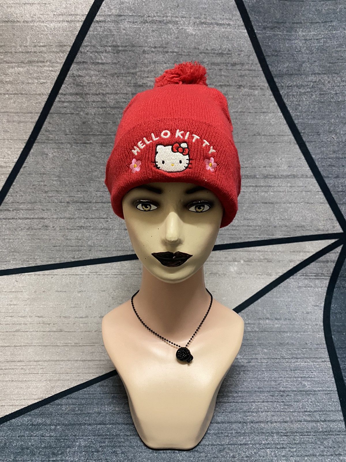 Japanese Brand Hello Kitty Beanie Hat Size ONE SIZE - 1 Thumbnail