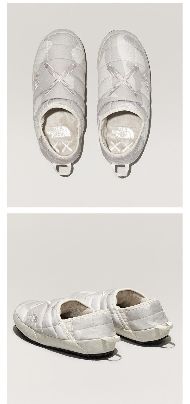 Kaws × The North Face KAWS thermoball traction mule Moonlight ivory nuptse print Size US 8.5 / EU 41-42 - 4 Thumbnail