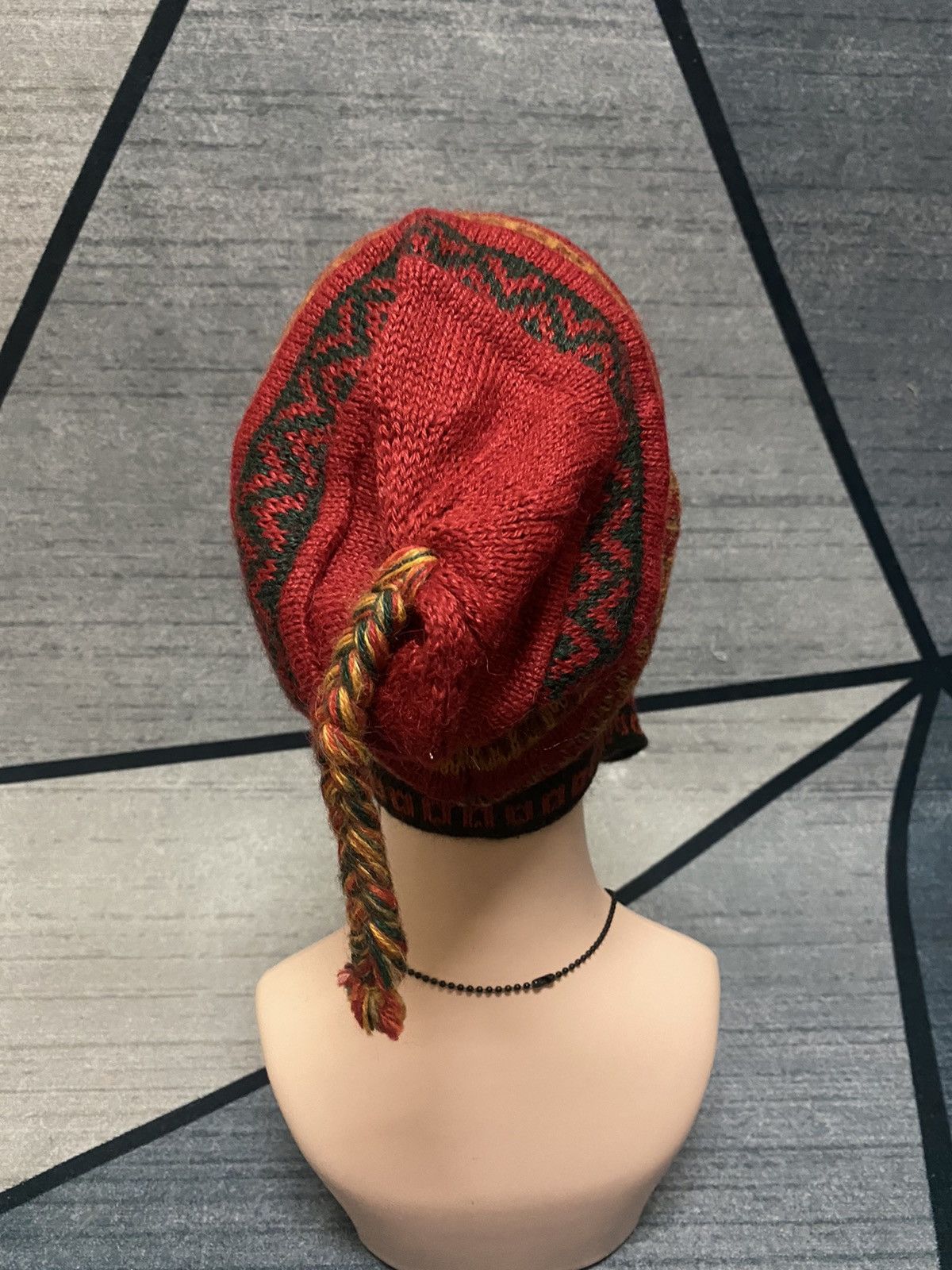 Native × Other Unknown Trapper Native Design Beanie Hat Size ONE SIZE - 4 Thumbnail
