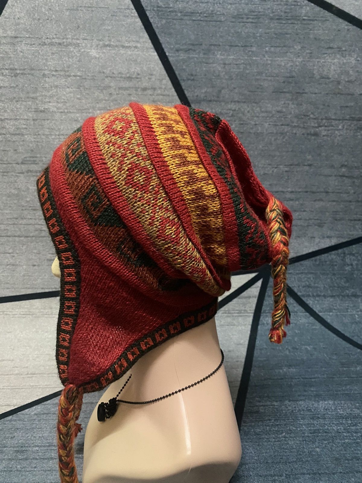 Native × Other Unknown Trapper Native Design Beanie Hat Size ONE SIZE - 2 Thumbnail