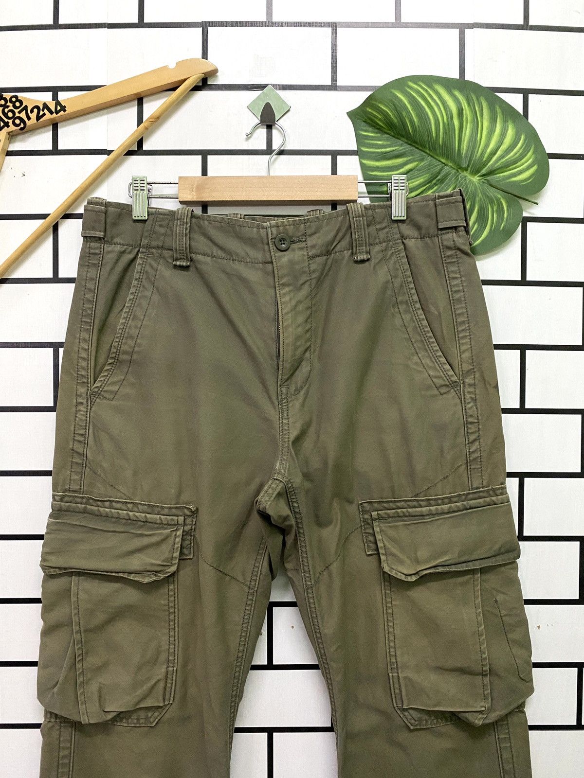 Gap Gap Military Style Distressed Multipocket Cargo Pants Size US 34 / EU 50 - 3 Thumbnail