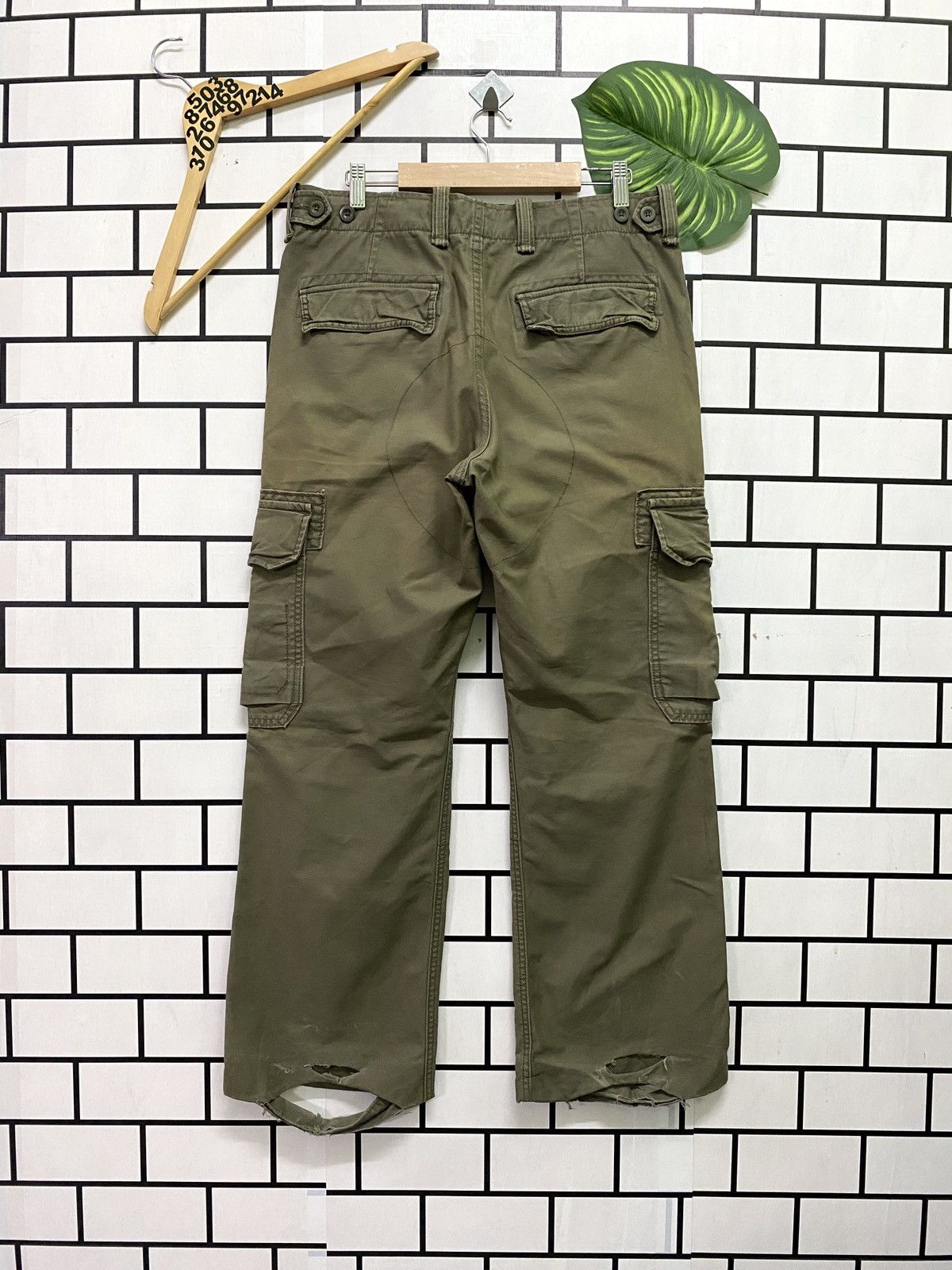 Gap Gap Military Style Distressed Multipocket Cargo Pants Size US 34 / EU 50 - 2 Thumbnail