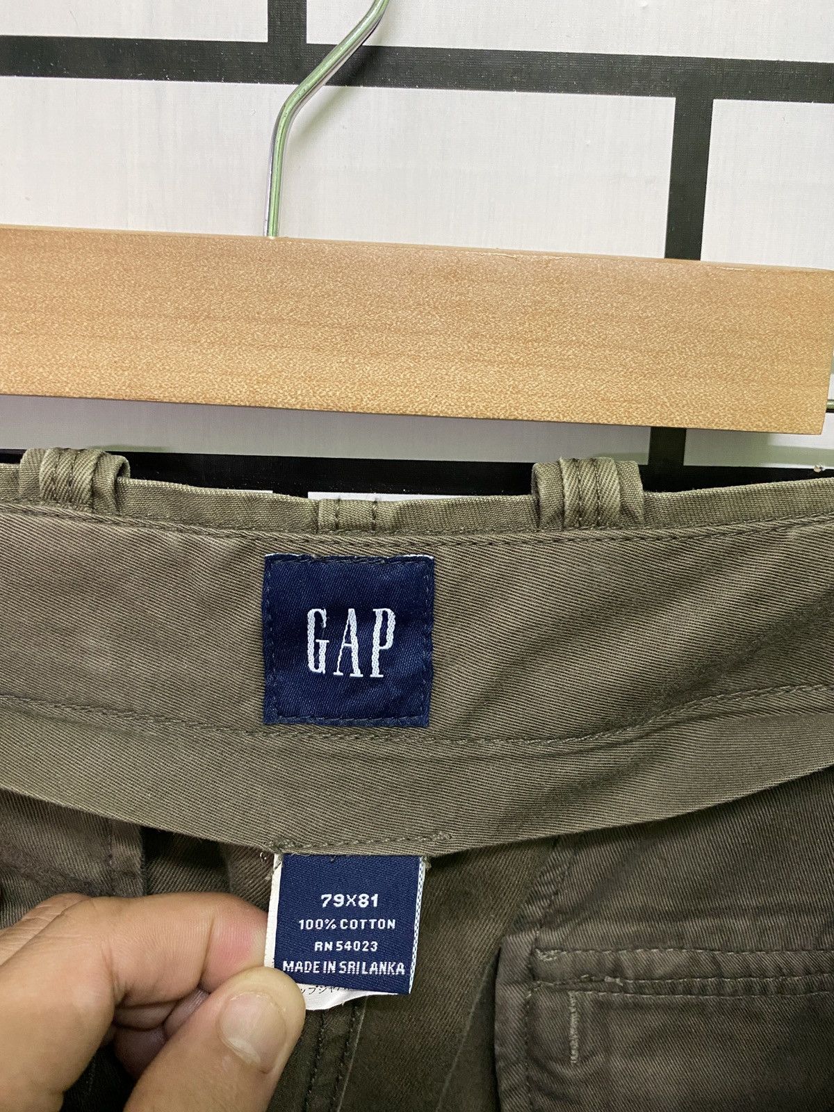 Gap Gap Military Style Distressed Multipocket Cargo Pants Size US 34 / EU 50 - 19 Thumbnail