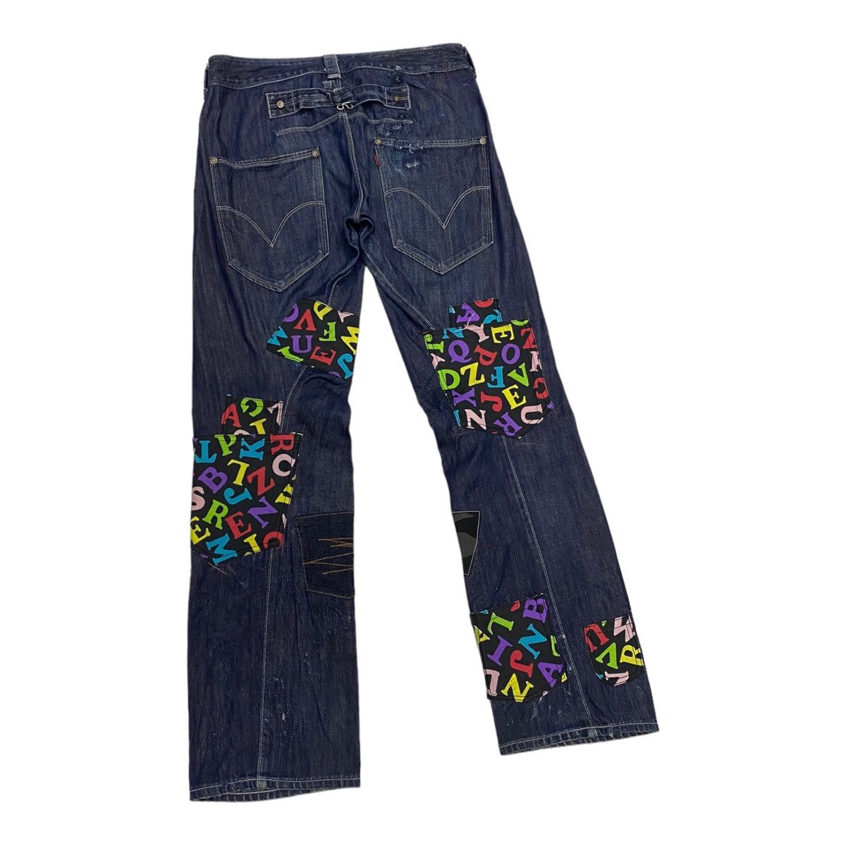 Levi's LEVIS ENGINEERED BUCKLE BACK CUSTOM MULTI POCKET DENIM JEAN Size US 31 - 11 Thumbnail