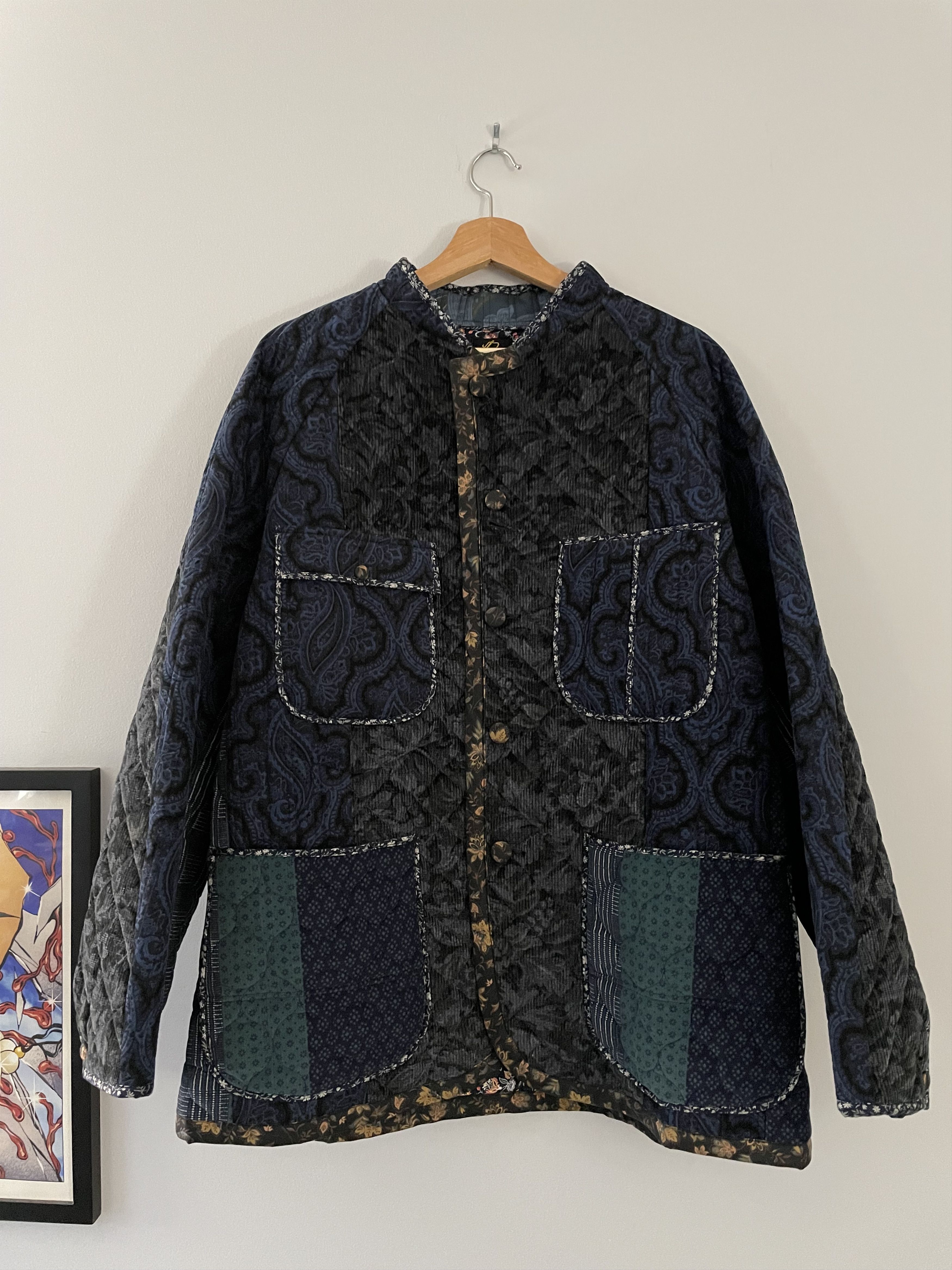Needles Needles Switched Quilt Chore Coat Size US M / EU 48-50 / 2 - 5 Thumbnail