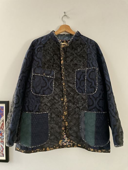 Needles Needles Switched Quilt Chore Coat | Grailed