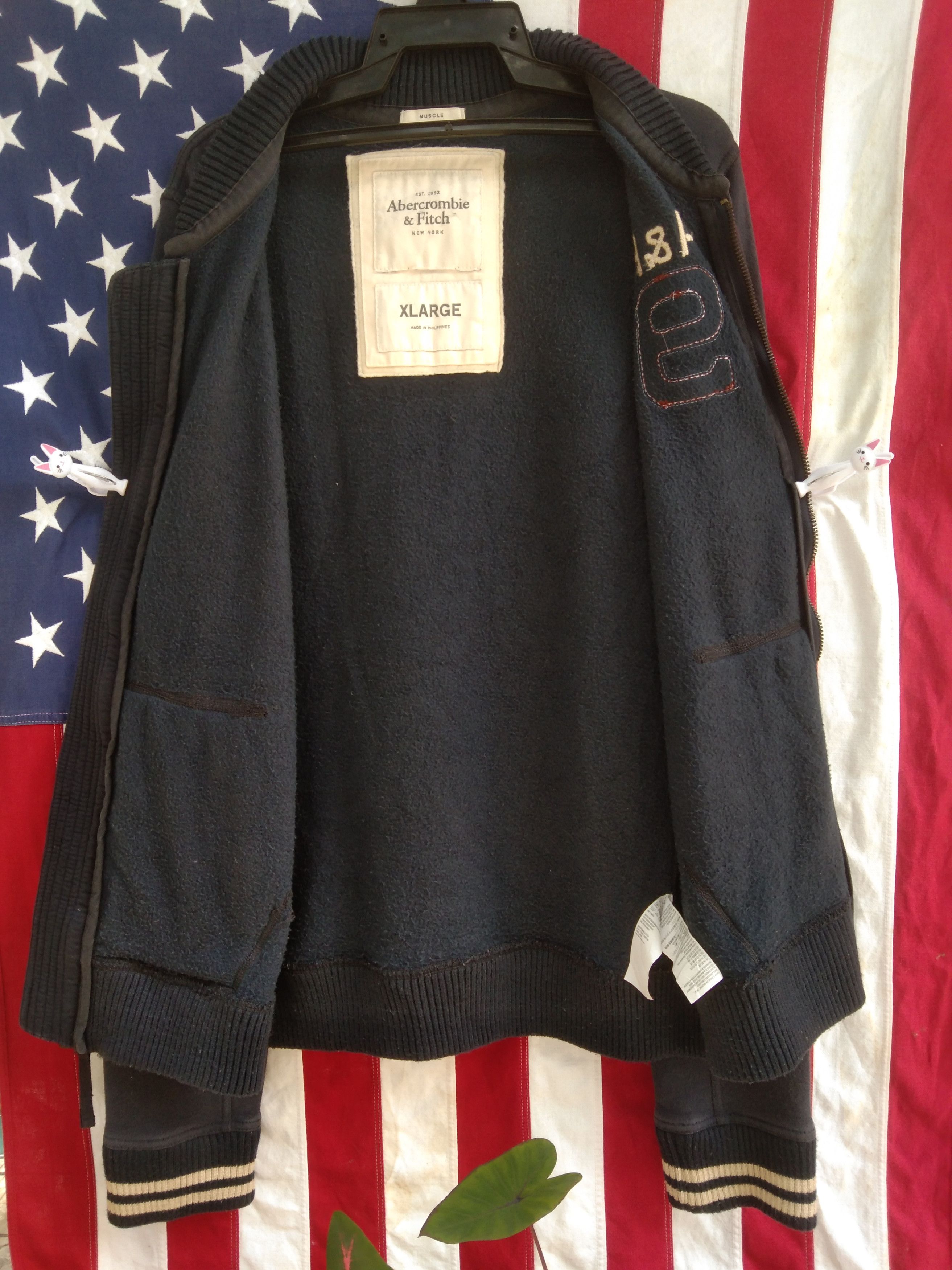 Abercrombie & Fitch × Vintage VINTAGE ABERCROMBIE ZIPPER JACKET Size US XL / EU 56 / 4 - 3 Thumbnail
