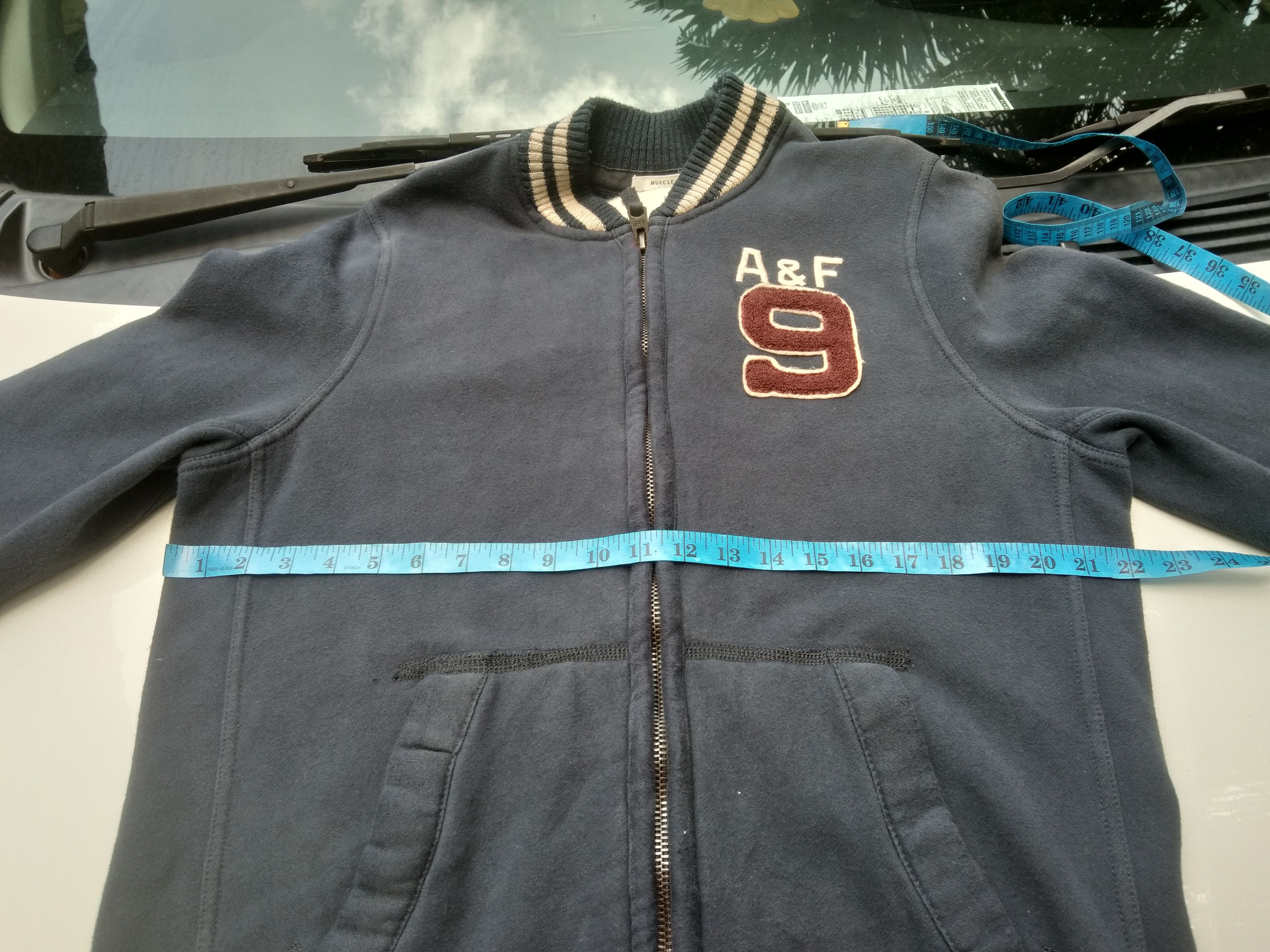 Abercrombie & Fitch × Vintage VINTAGE ABERCROMBIE ZIPPER JACKET Size US XL / EU 56 / 4 - 5 Thumbnail