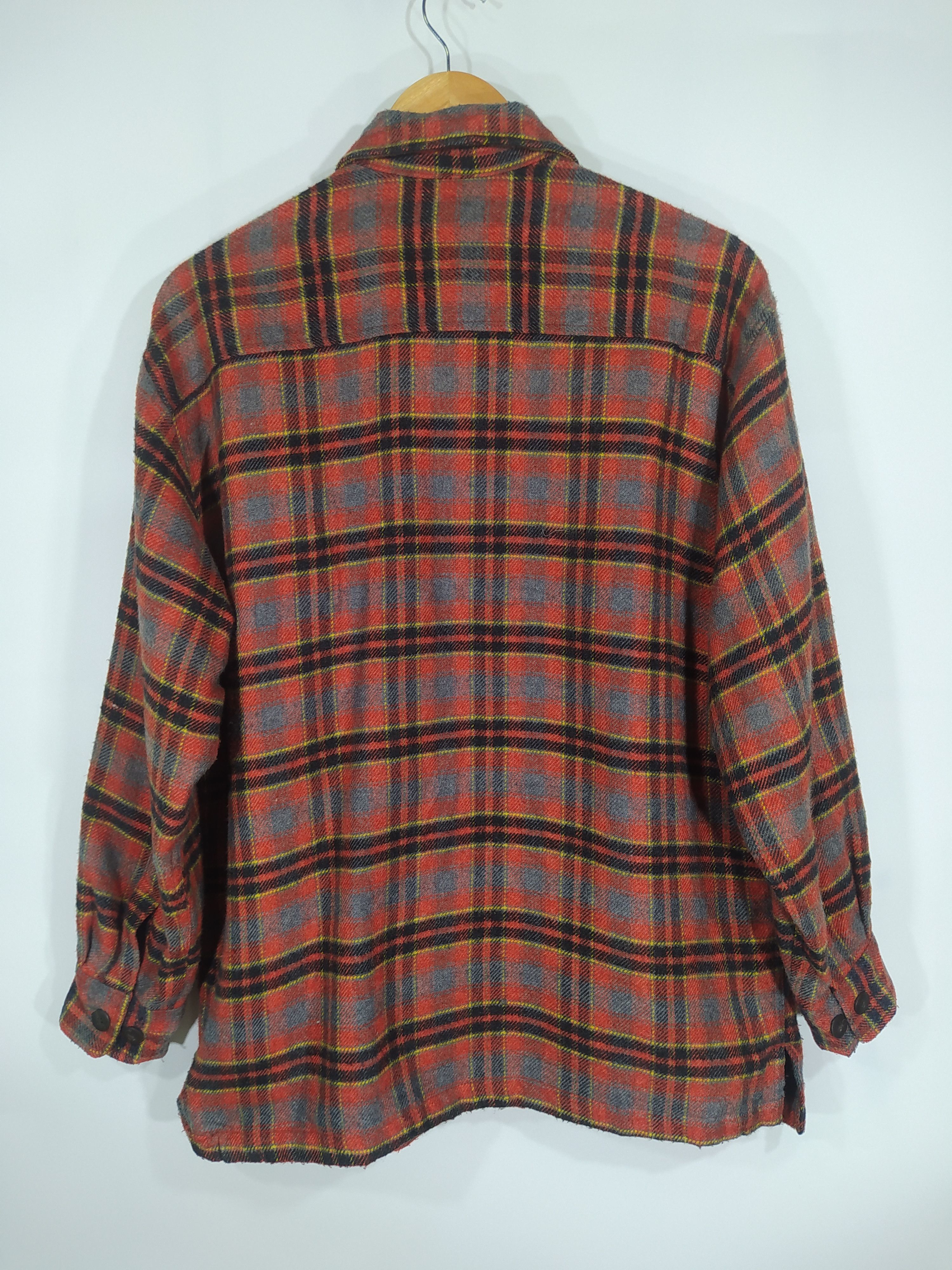 Flannel × Japanese Brand × Vintage Vintage Aburaysia Zipped Flannel Jacket Size US M / EU 48-50 / 2 - 5 Thumbnail