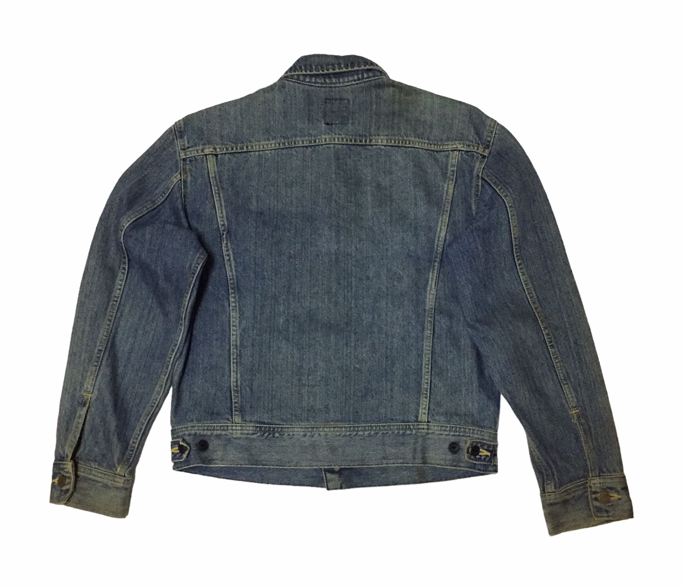 Vintage VINTAGE LEE RIDERS EDWIN KANSAS TRUCKER DENIM JEANS JACKET Size US M / EU 48-50 / 2 - 7 Thumbnail