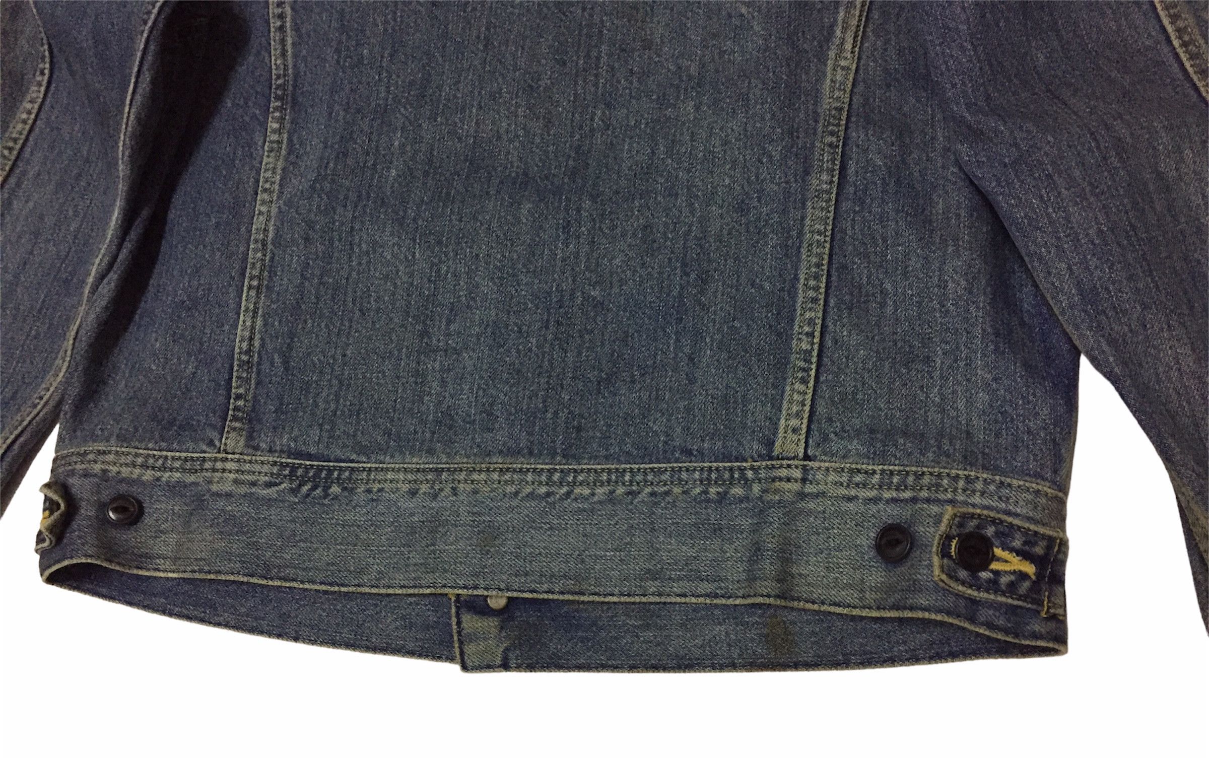 Vintage VINTAGE LEE RIDERS EDWIN KANSAS TRUCKER DENIM JEANS JACKET Size US M / EU 48-50 / 2 - 8 Thumbnail