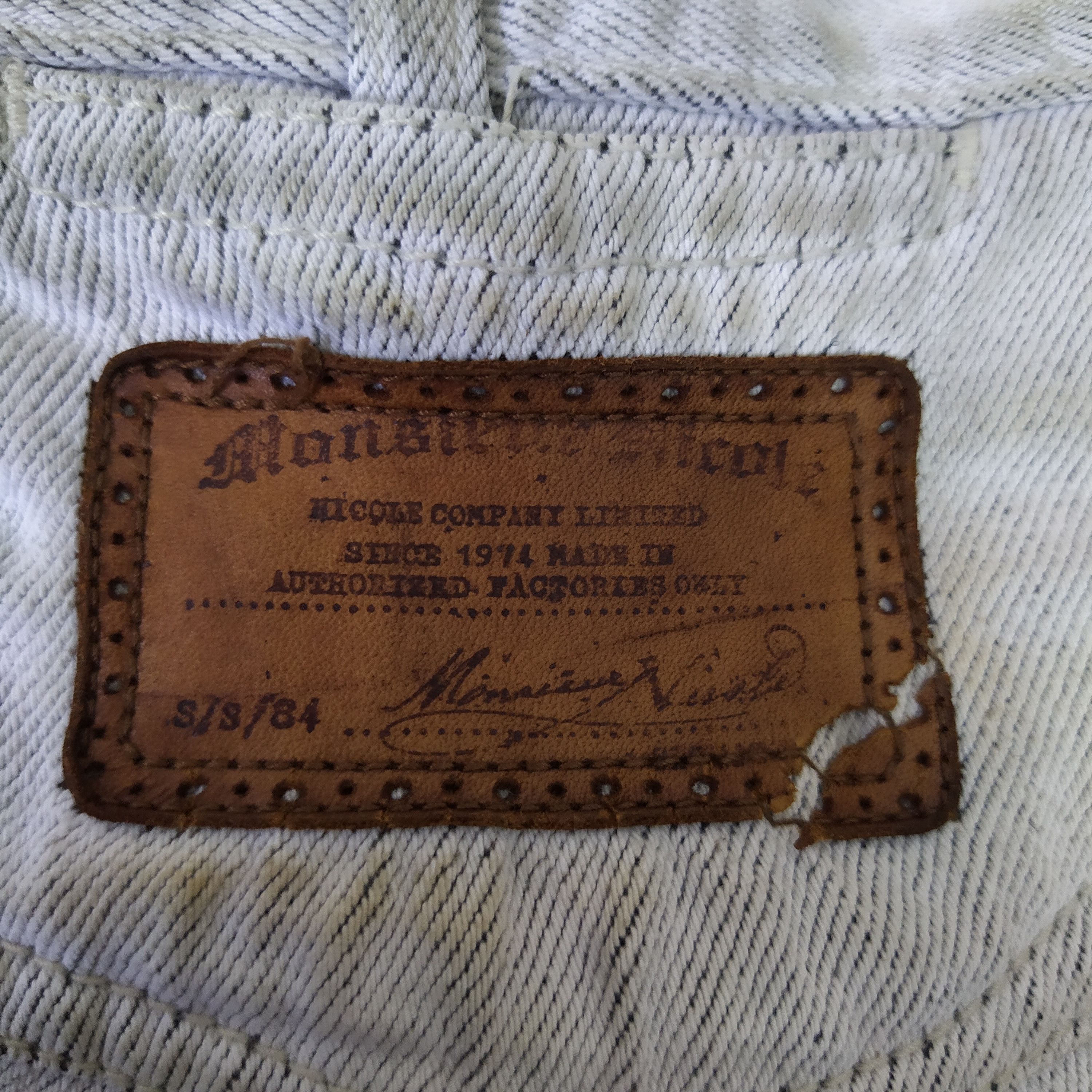 Nicole Club 1983 MONSIEUR NICOLE BY KOBA DENIM (B427) Size US 28 / EU 44 - 12 Thumbnail