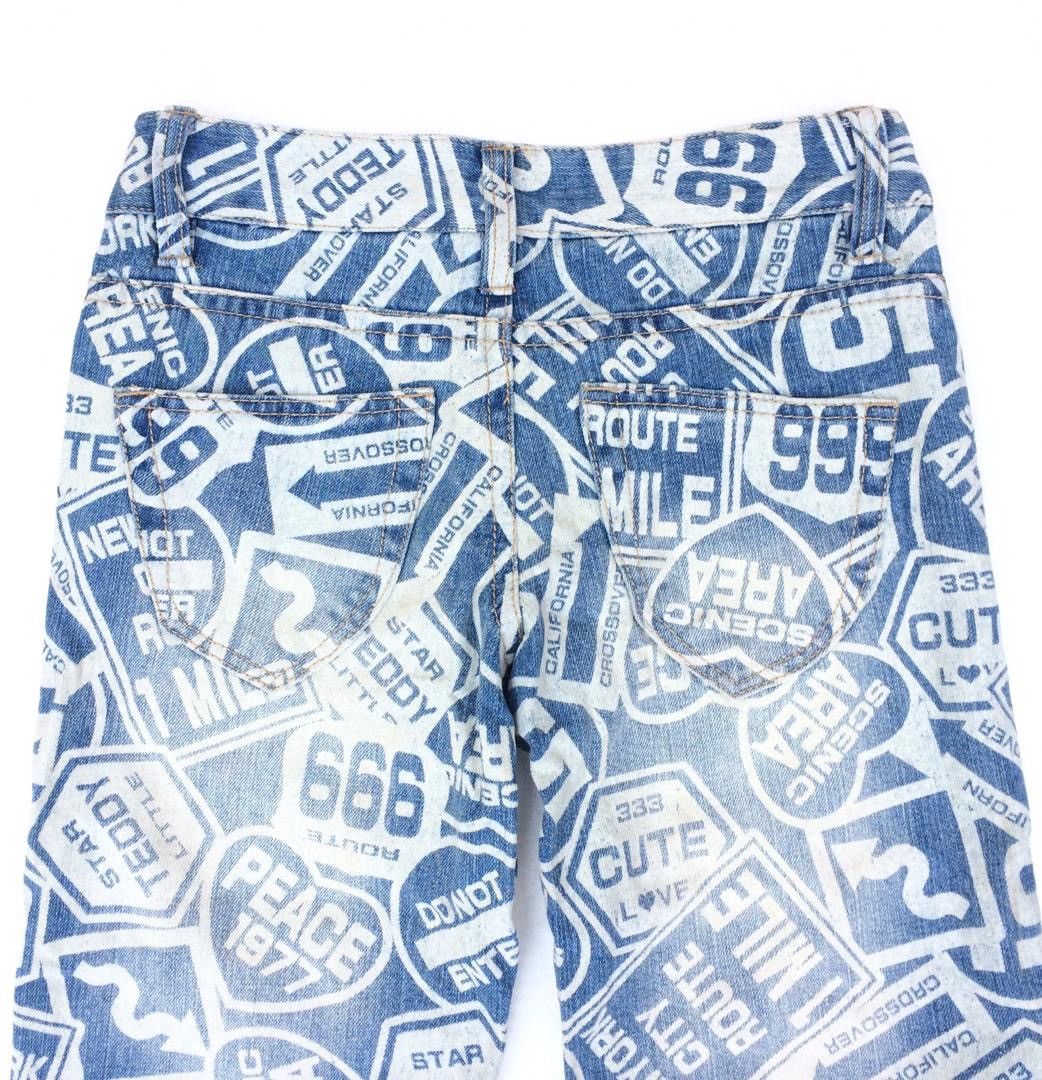 Japanese Brand Route 999 hysteric glamour style fullprint waist 28 inch Size US 28 / EU 44 - 5 Thumbnail