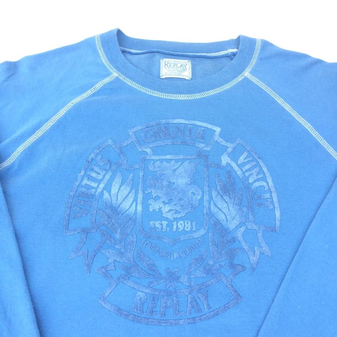 Replay Vintage Replay flock print sweatshirt crewneck Size US S / EU 44-46 / 1 - 2 Thumbnail