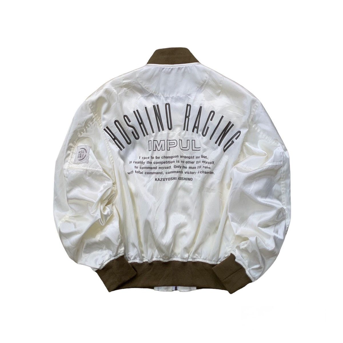 image of Gear For Sports x Racing Vintage Hoshino Racing Impul Jdm Light Jacket in White, Men's (Size Large)