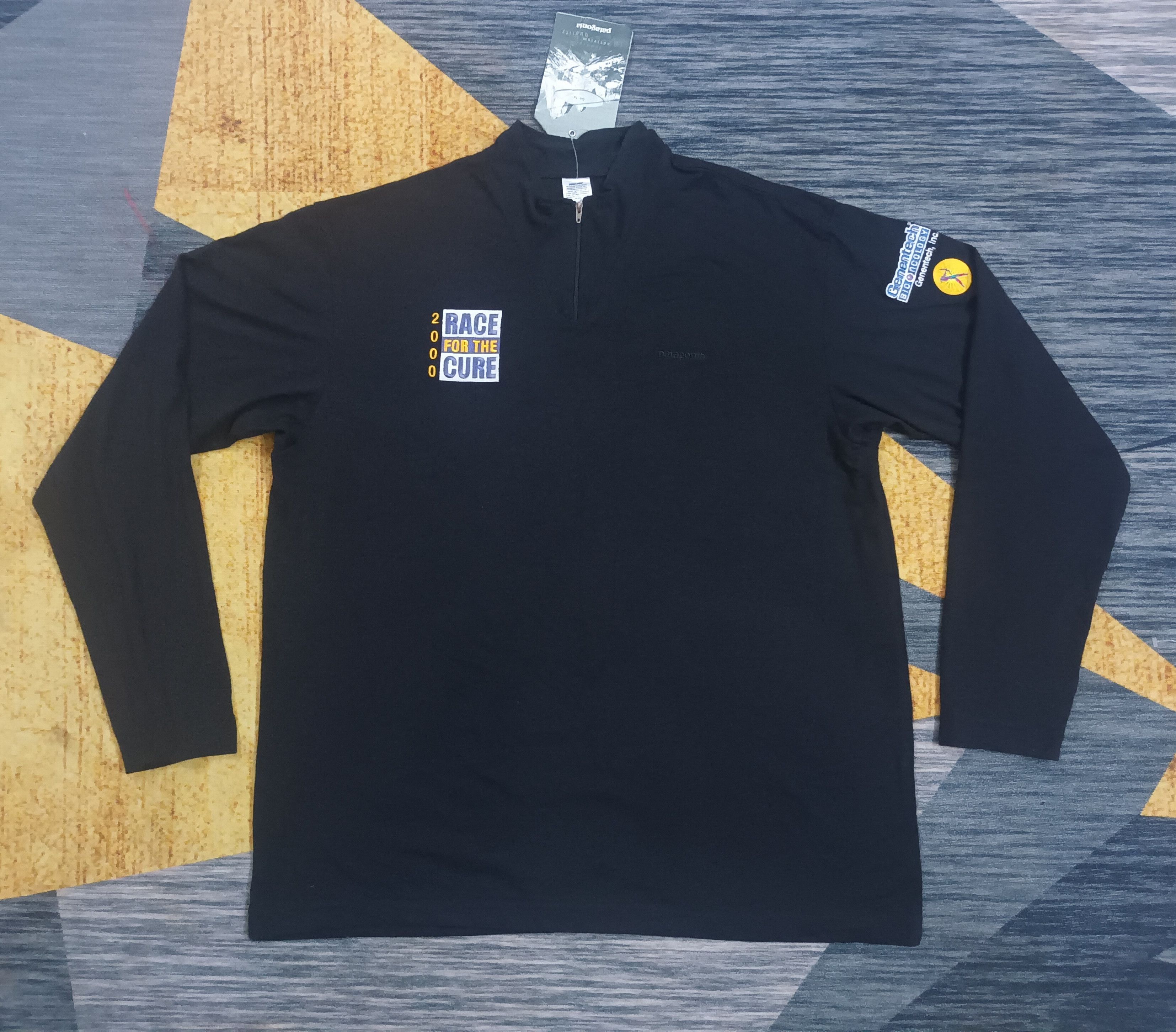 Patagonia 🔥 PATAGONIA HALF ZIPPER LONG SLEEVE T SHIRTS 🔥 Size US XL / EU 56 / 4 - 1 Thumbnail