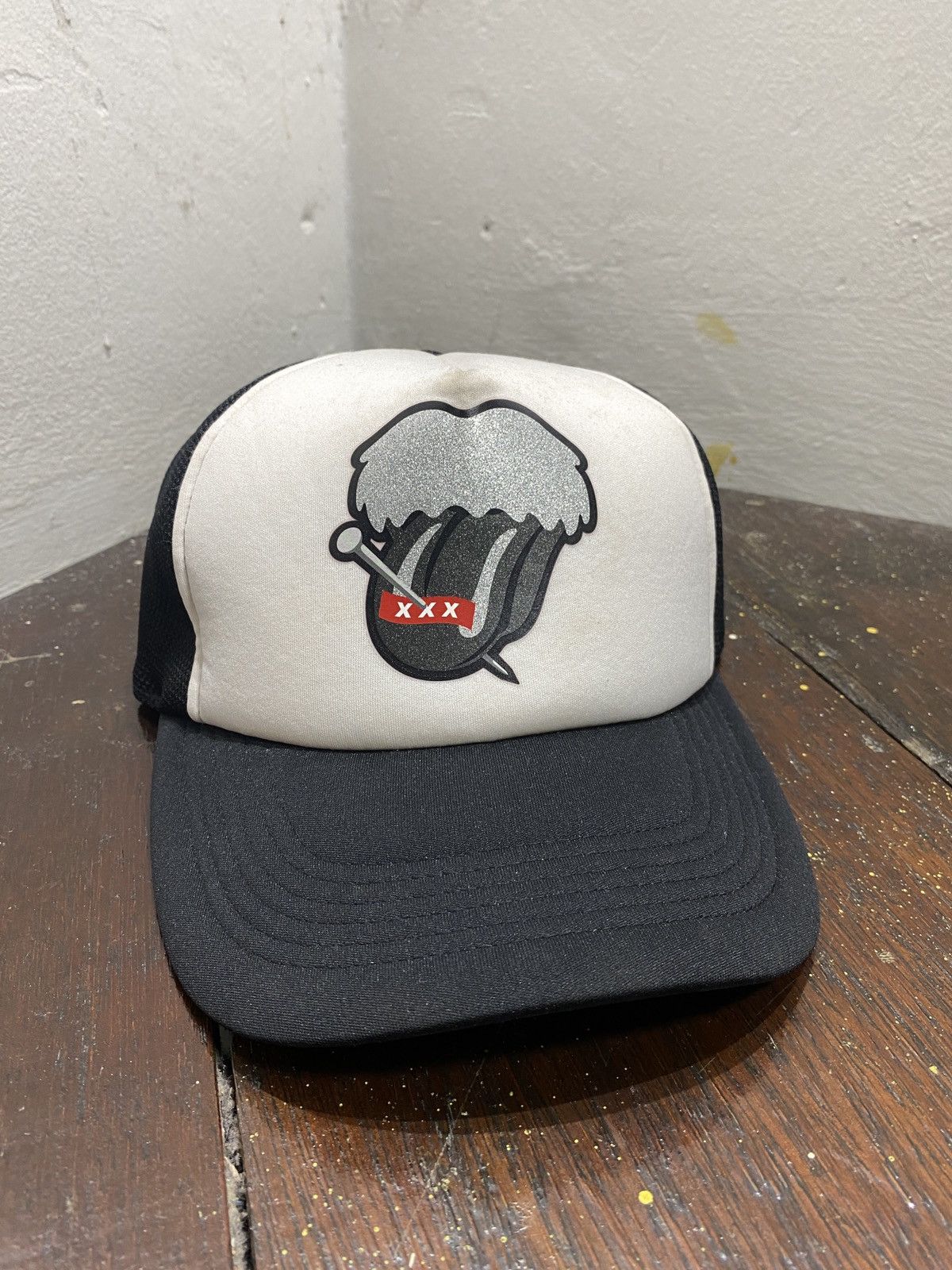 god selection NUMBER (N)INE トラッカーキャップ