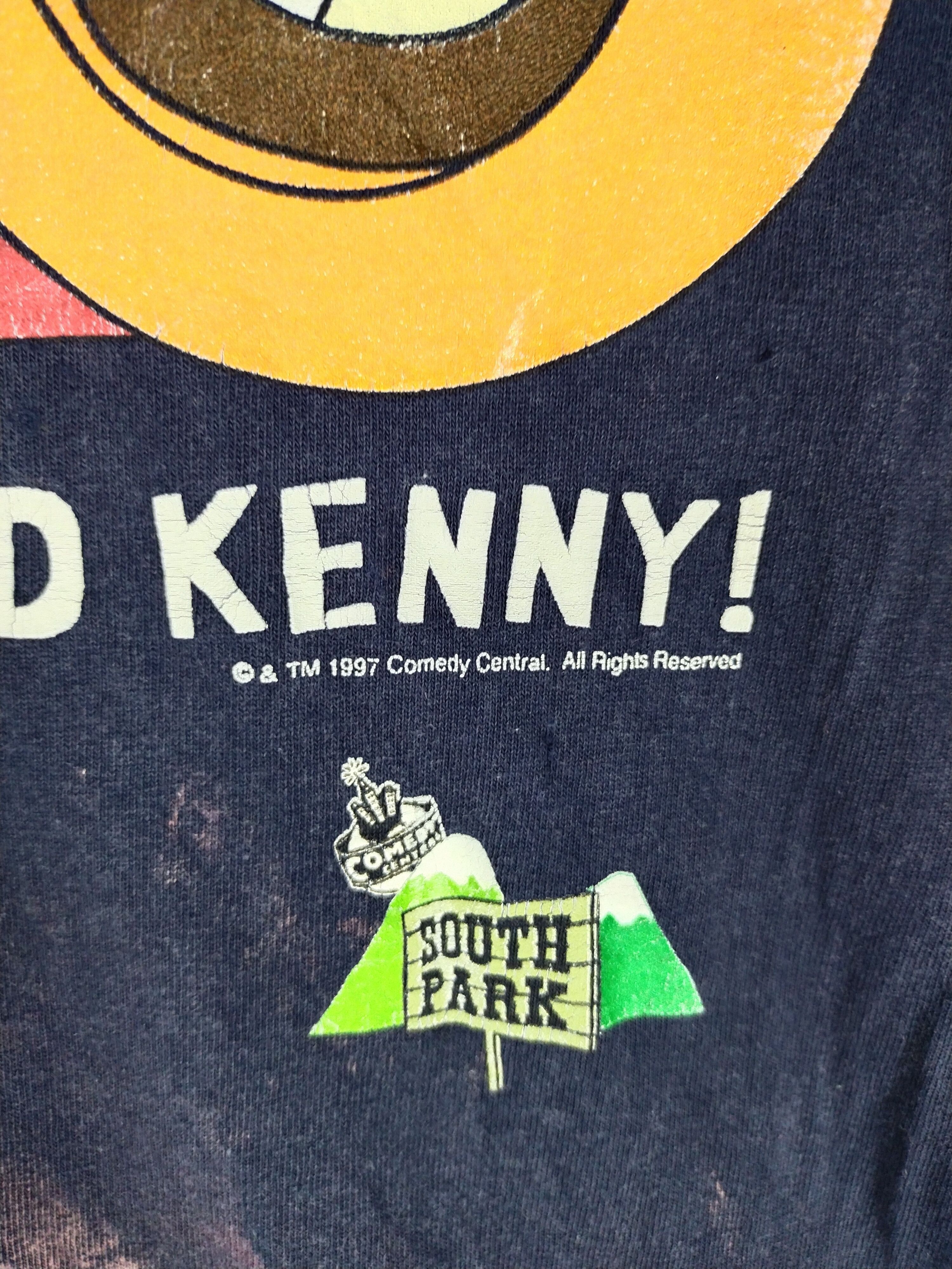Cartoon Network VINTAGE TM 1997s THEY KILLED KENNY! SOUTH PARK SHIRT TEE Size US M / EU 48-50 / 2 - 3 Thumbnail