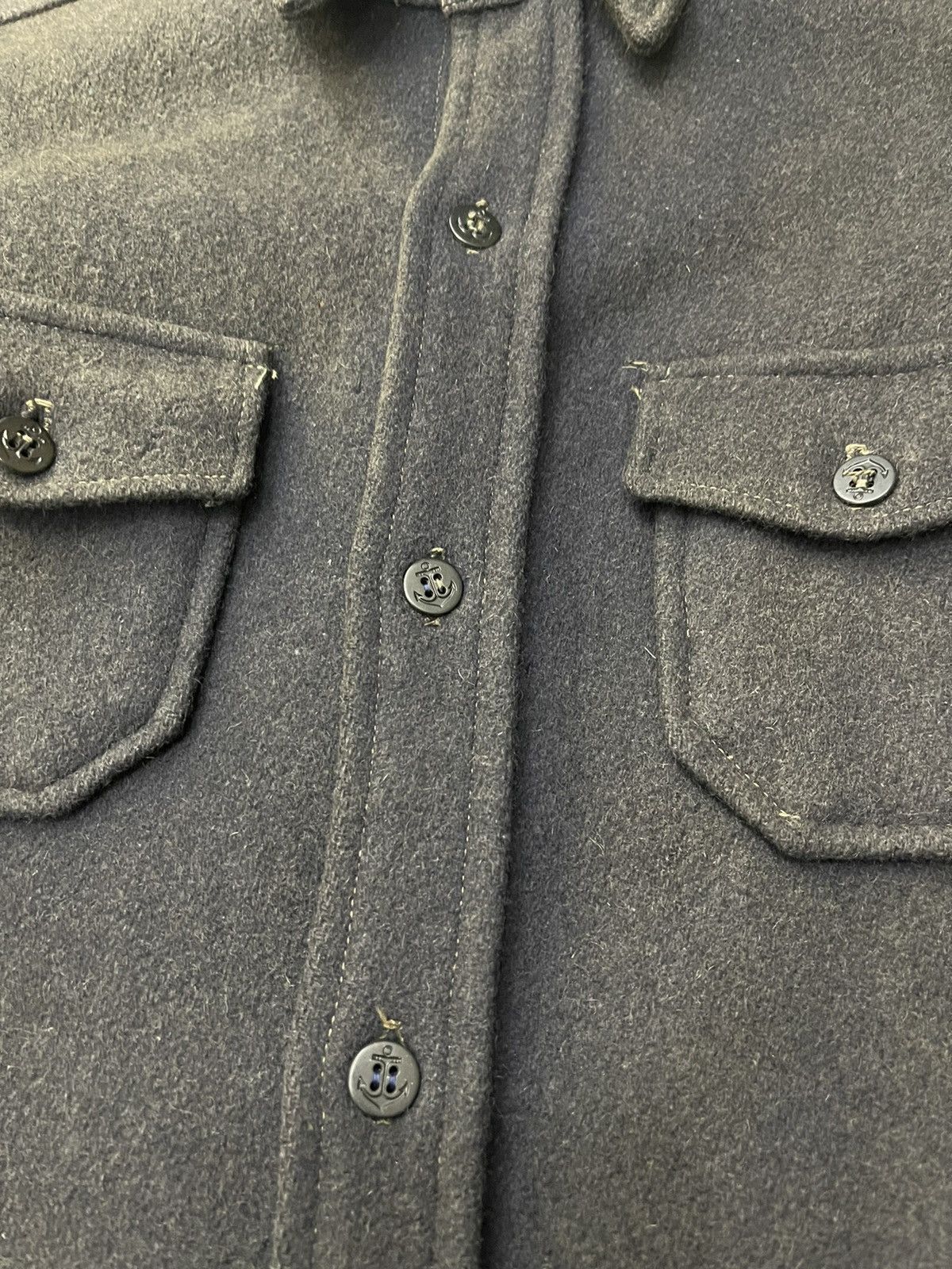 Sears 60s Sears Roebuck Sunfaded Wool Shirt Size US S / EU 44-46 / 1 - 11 Thumbnail