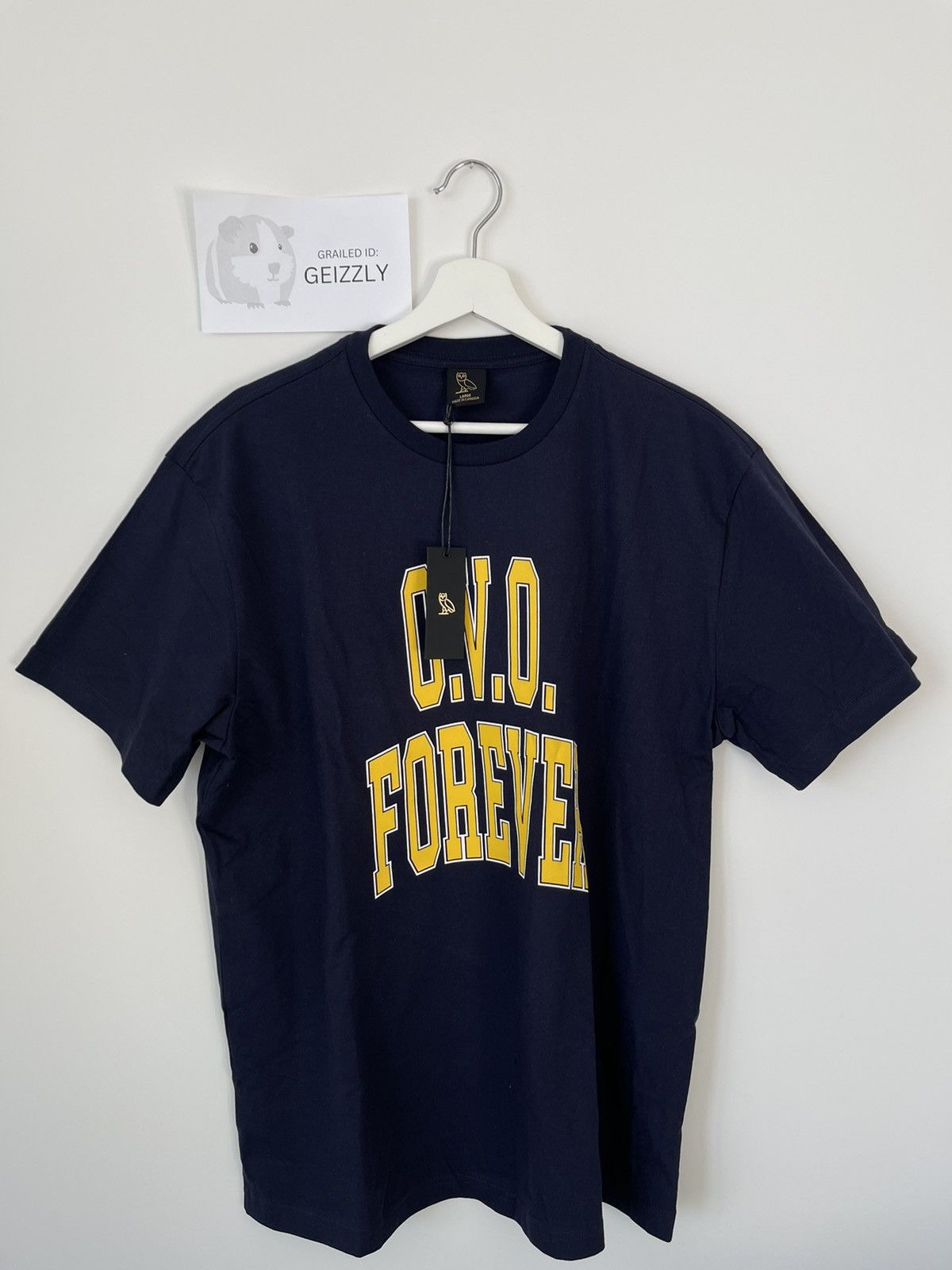 Drake OVO FOREVER TEE- L🦉 Size US L / EU 52-54 / 3 - 2 Thumbnail
