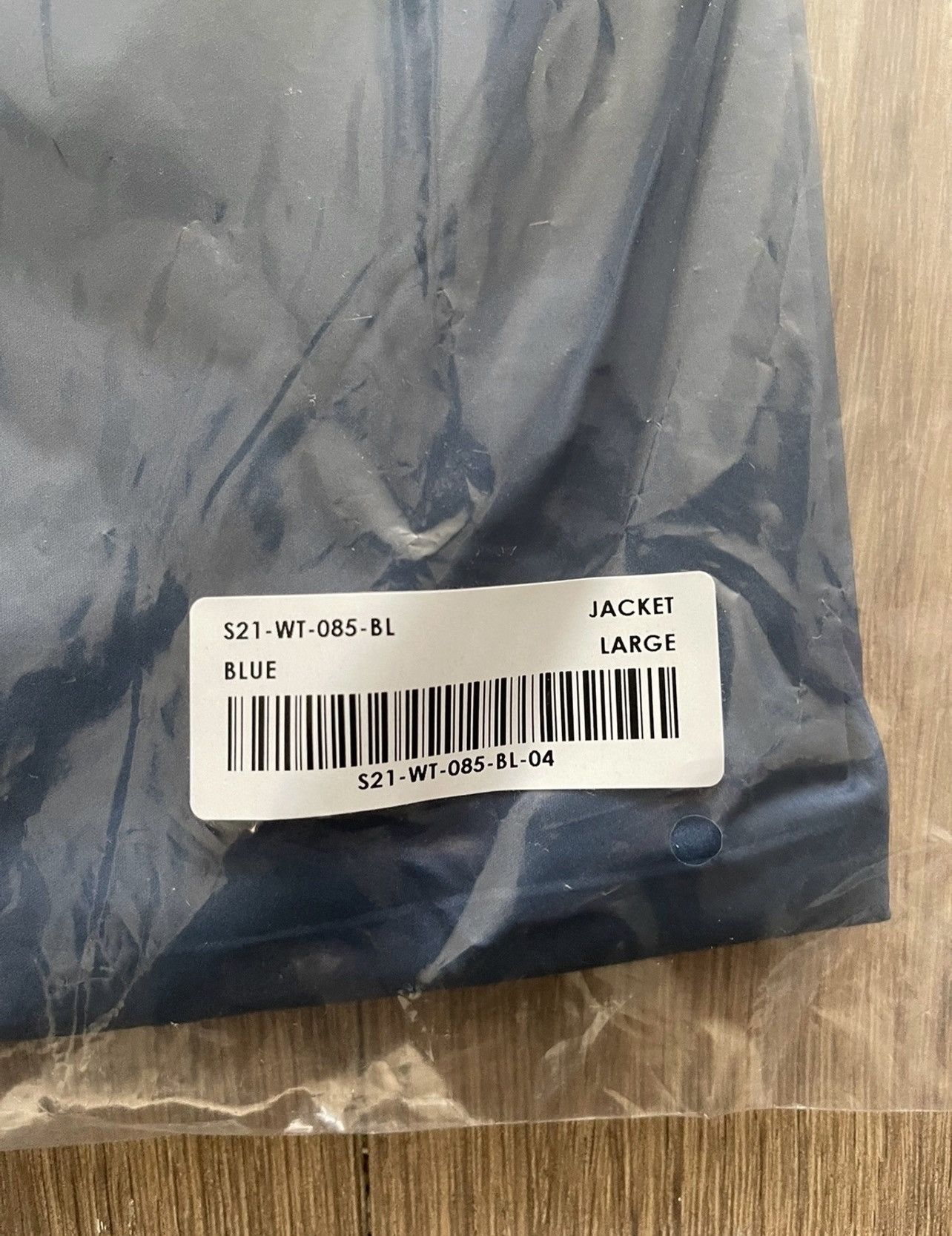 Drake OVO LIGHTWEIGHT RUNNING JACKET - HORIZON BLUE Size US L / EU 52-54 / 3 - 4 Thumbnail