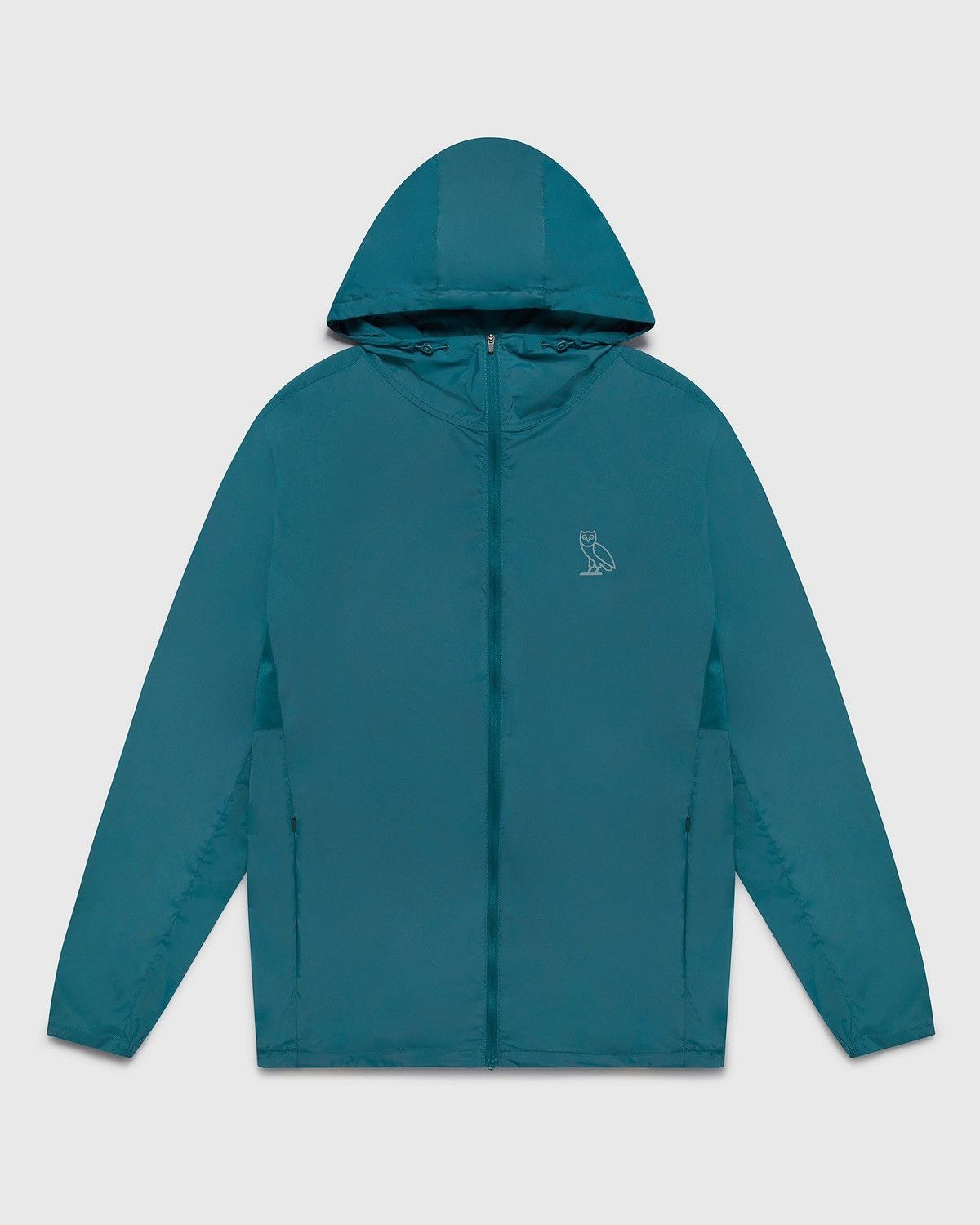 Drake OVO LIGHTWEIGHT RUNNING JACKET - HORIZON BLUE Size US L / EU 52-54 / 3 - 1 Thumbnail