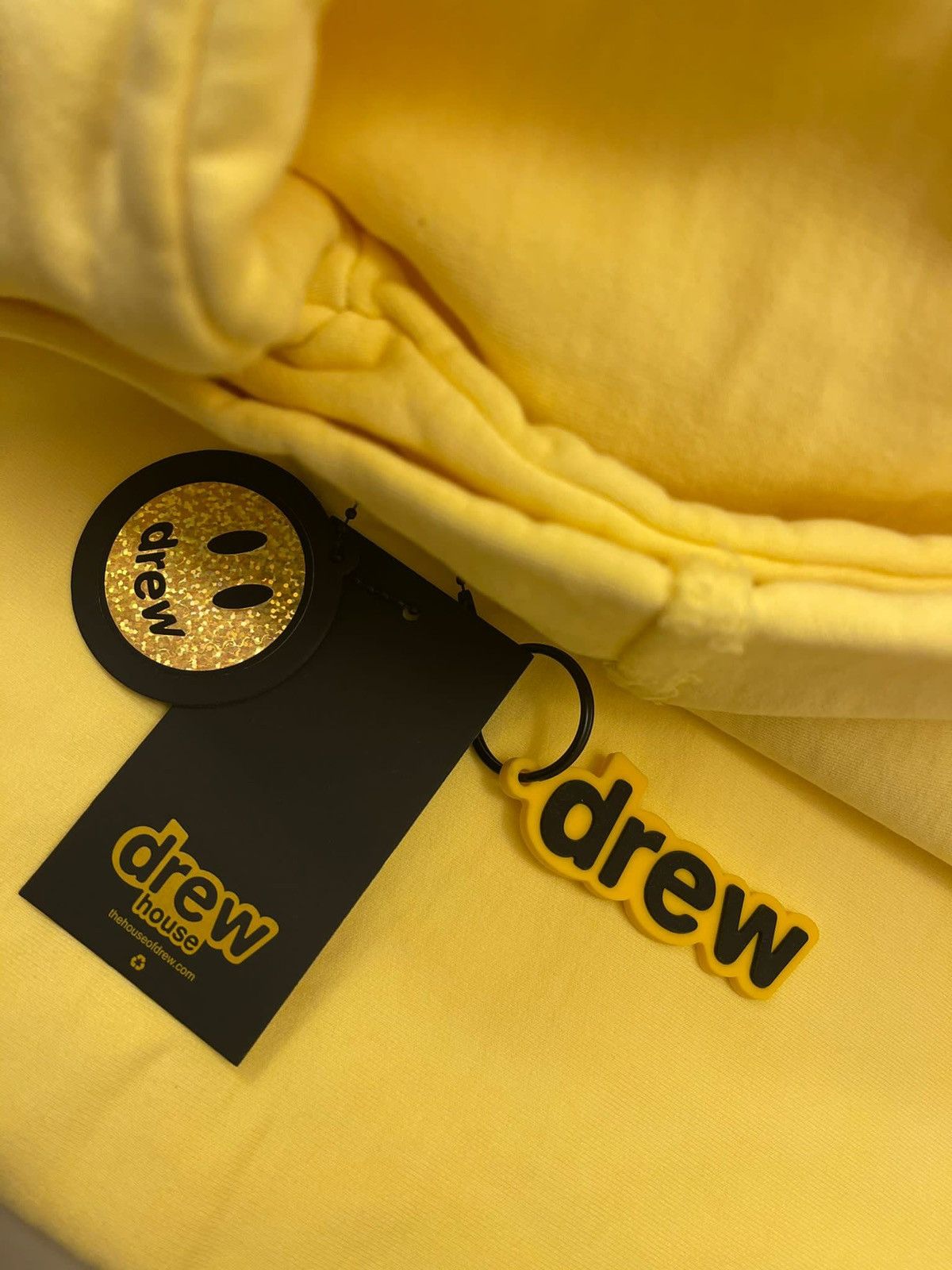 Drew House Drew House deconstructed mascot hoodie - light yellow Size US M / EU 48-50 / 2 - 3 Thumbnail
