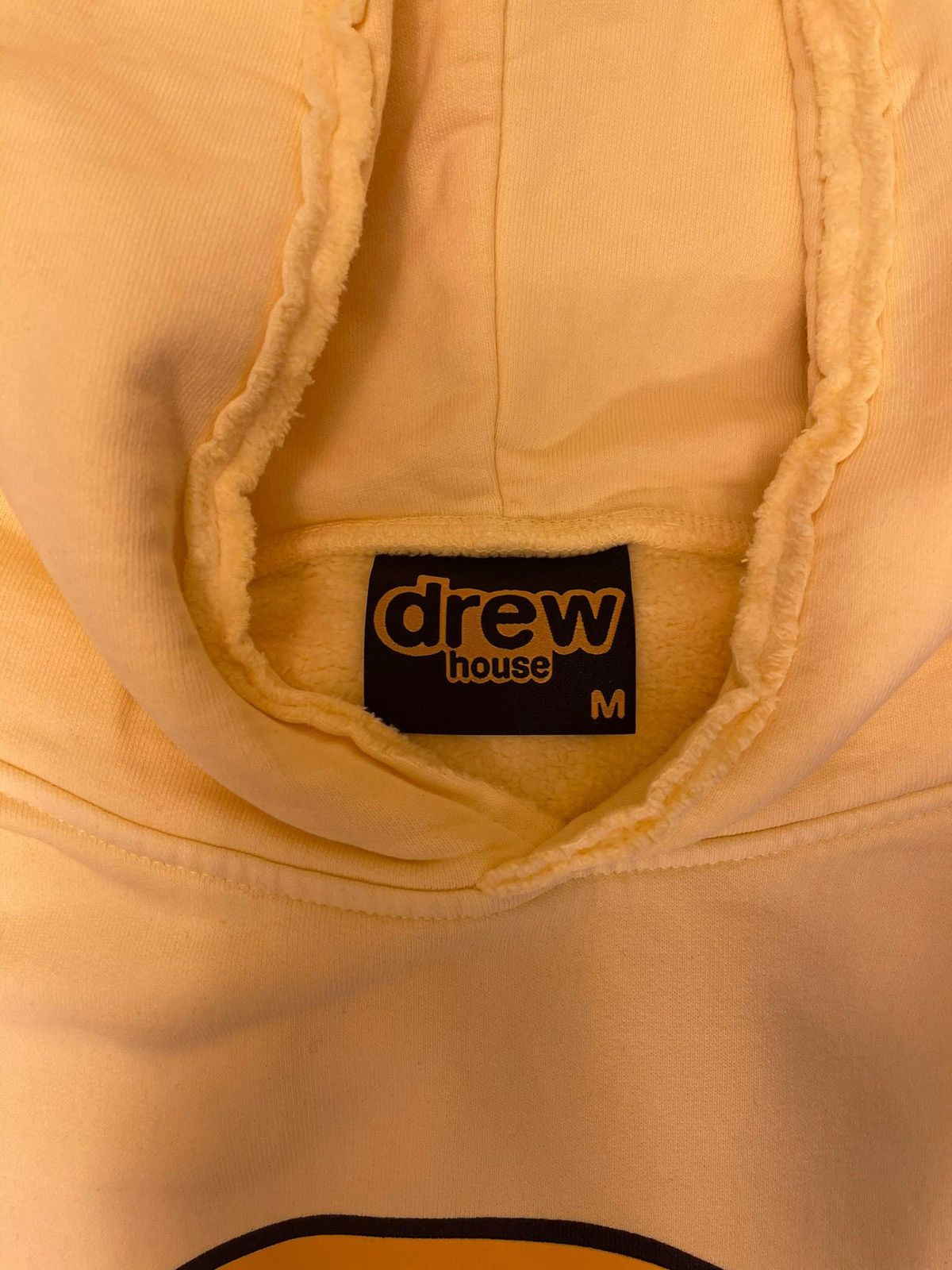 Drew House Drew House deconstructed mascot hoodie - light yellow Size US M / EU 48-50 / 2 - 16 Thumbnail