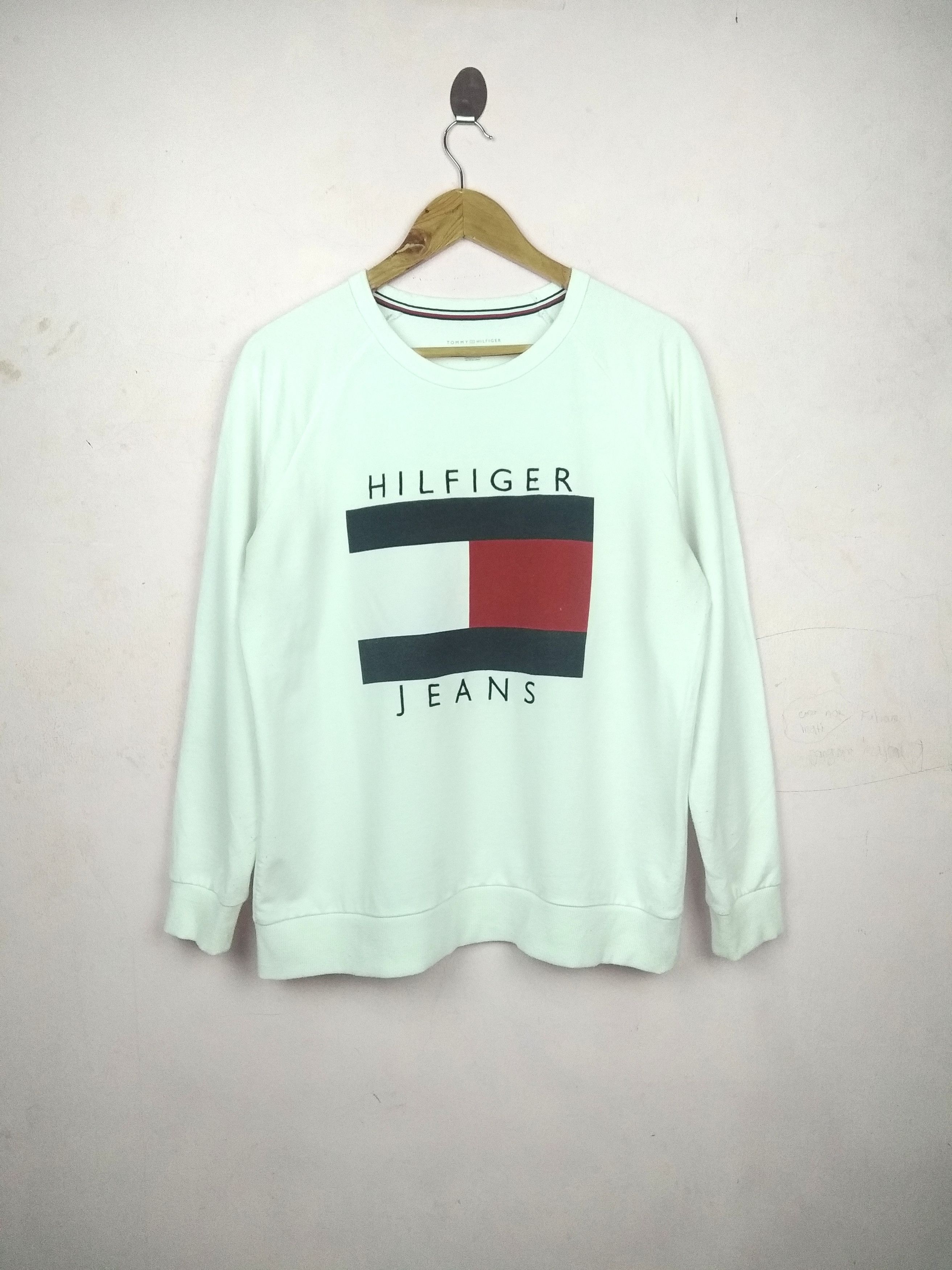 Vintage Tommy Hilfiger Jeans Sweatshirt big logo