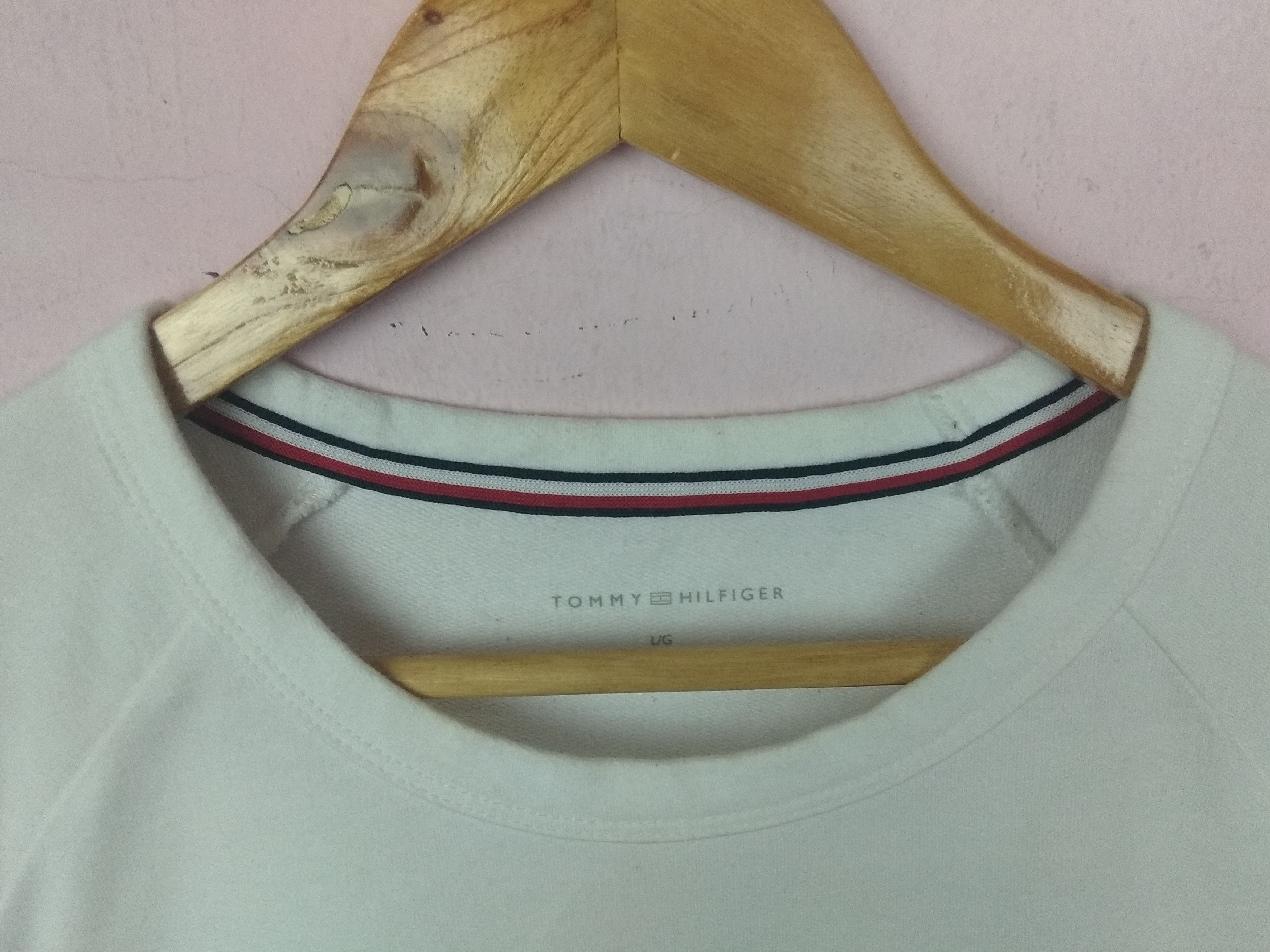Tommy Hilfiger × Vintage Vintage Tommy Hilfiger Jeans Sweatshirt big logo Size US L / EU 52-54 / 3 - 9 Thumbnail