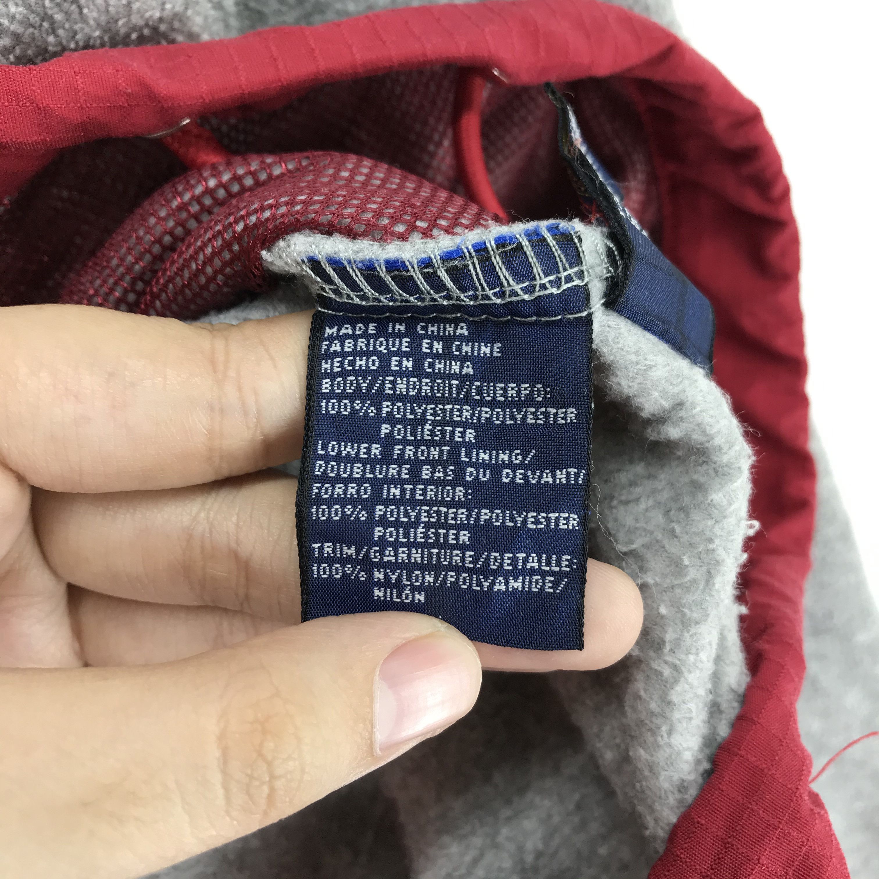 Tommy Hilfiger Tommy Hilfiger Embroidery Back Big Logo Fleece #2525-98 Size US L / EU 52-54 / 3 - 7 Thumbnail