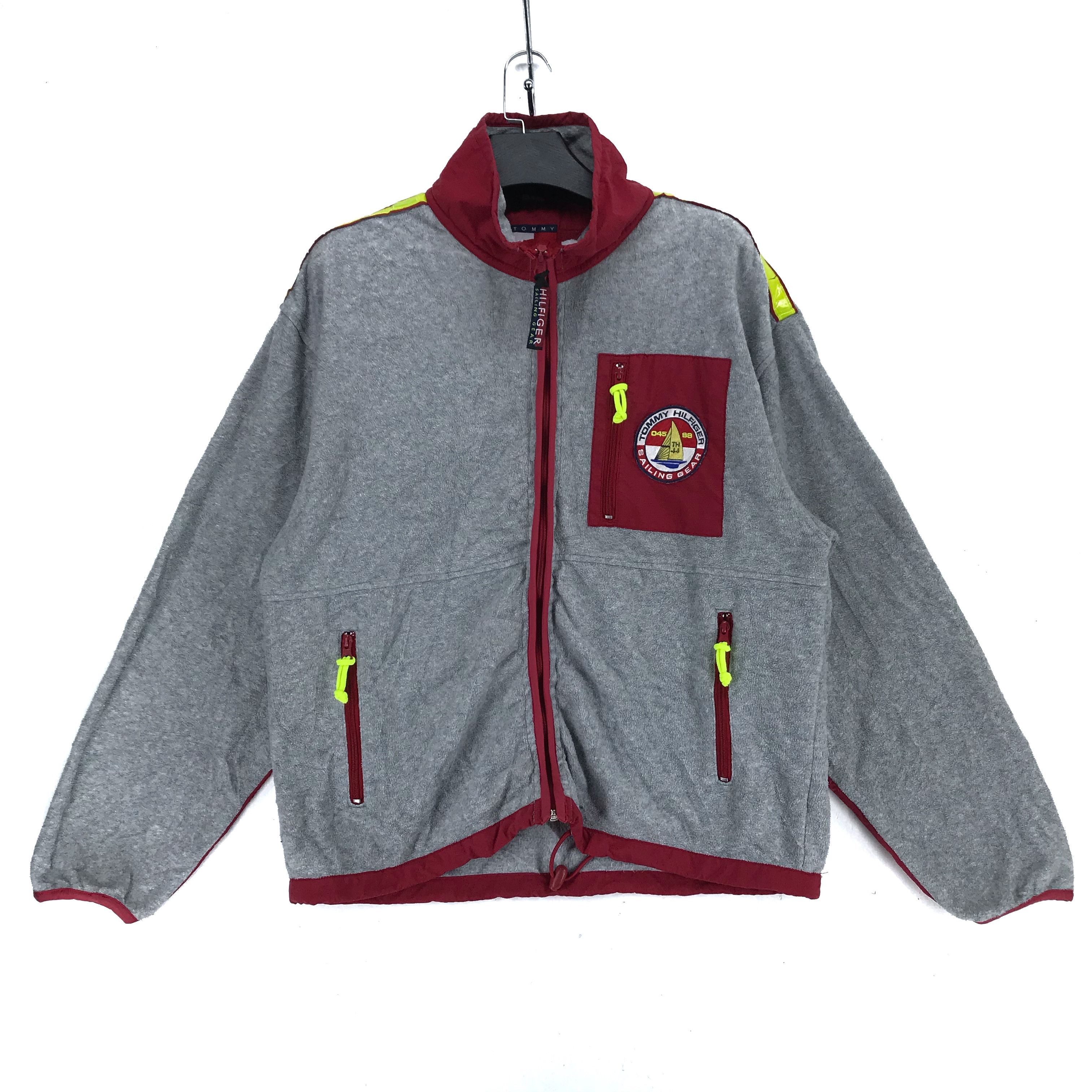 Tommy Hilfiger Tommy Hilfiger Embroidery Back Big Logo Fleece #2525-98 Size US L / EU 52-54 / 3 - 1 Thumbnail