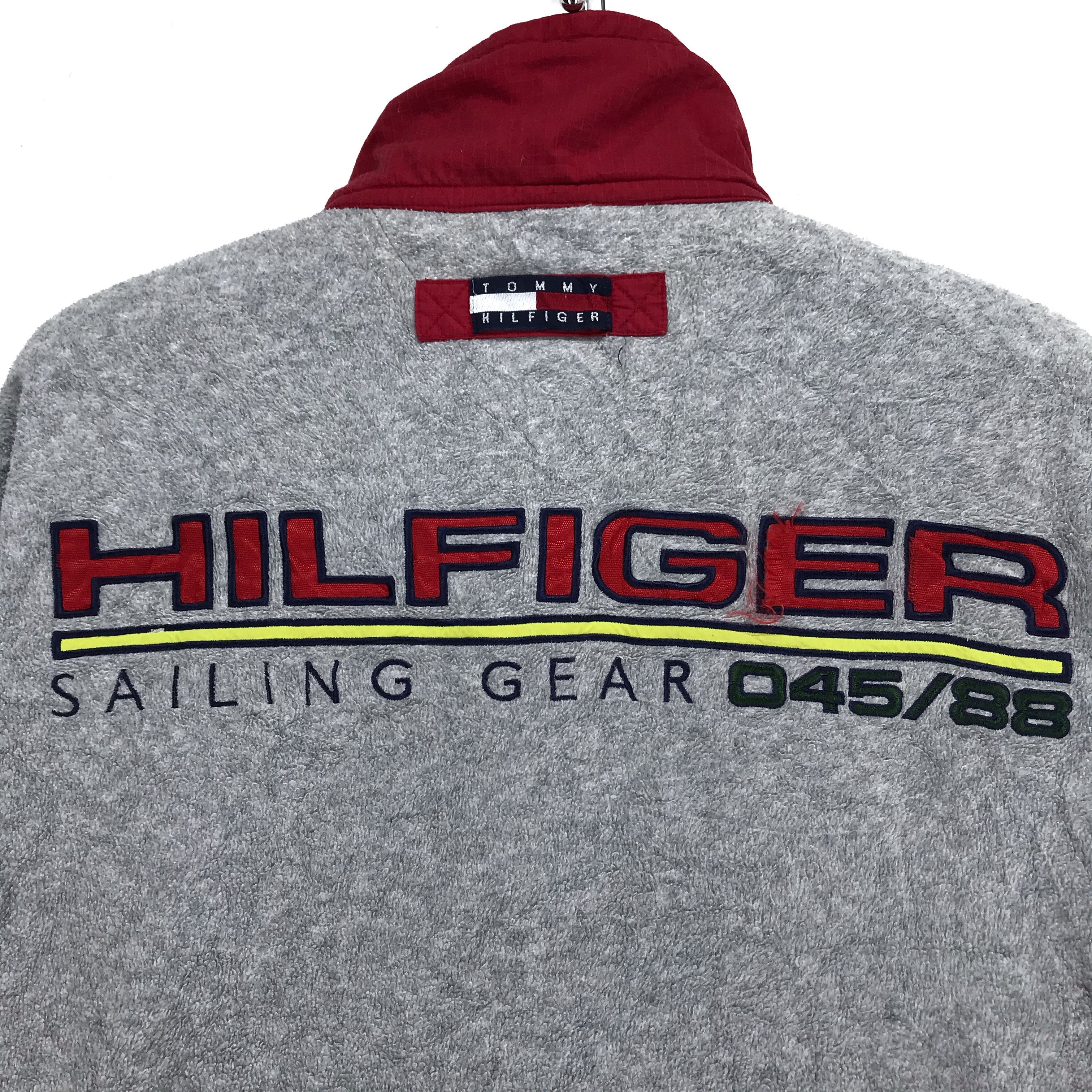 Tommy Hilfiger Tommy Hilfiger Embroidery Back Big Logo Fleece #2525-98 Size US L / EU 52-54 / 3 - 9 Thumbnail