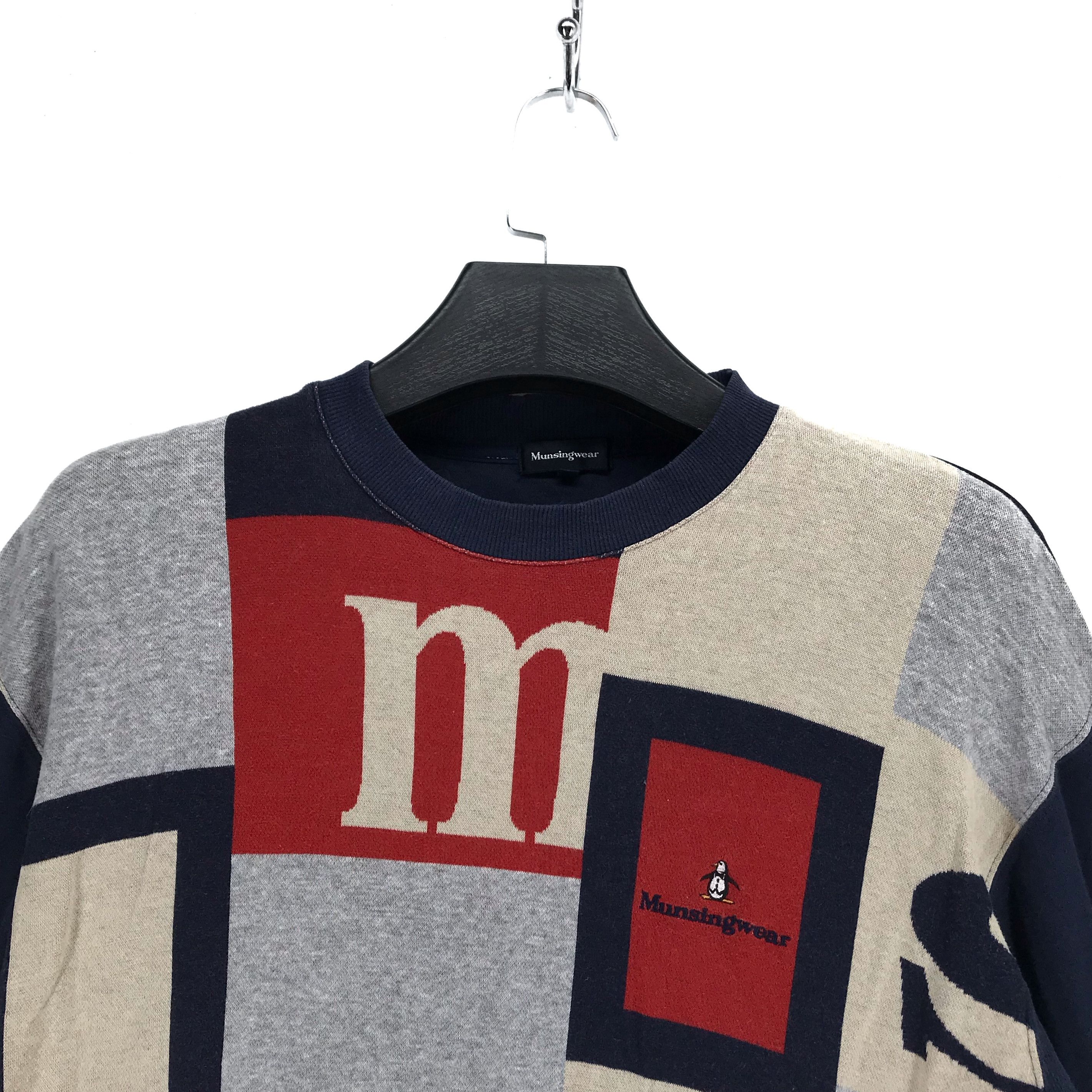 Grand Slam Munsingwear Fullprint Big Logo Sweatshirts #2532-98 Size US L / EU 52-54 / 3 - 2 Thumbnail