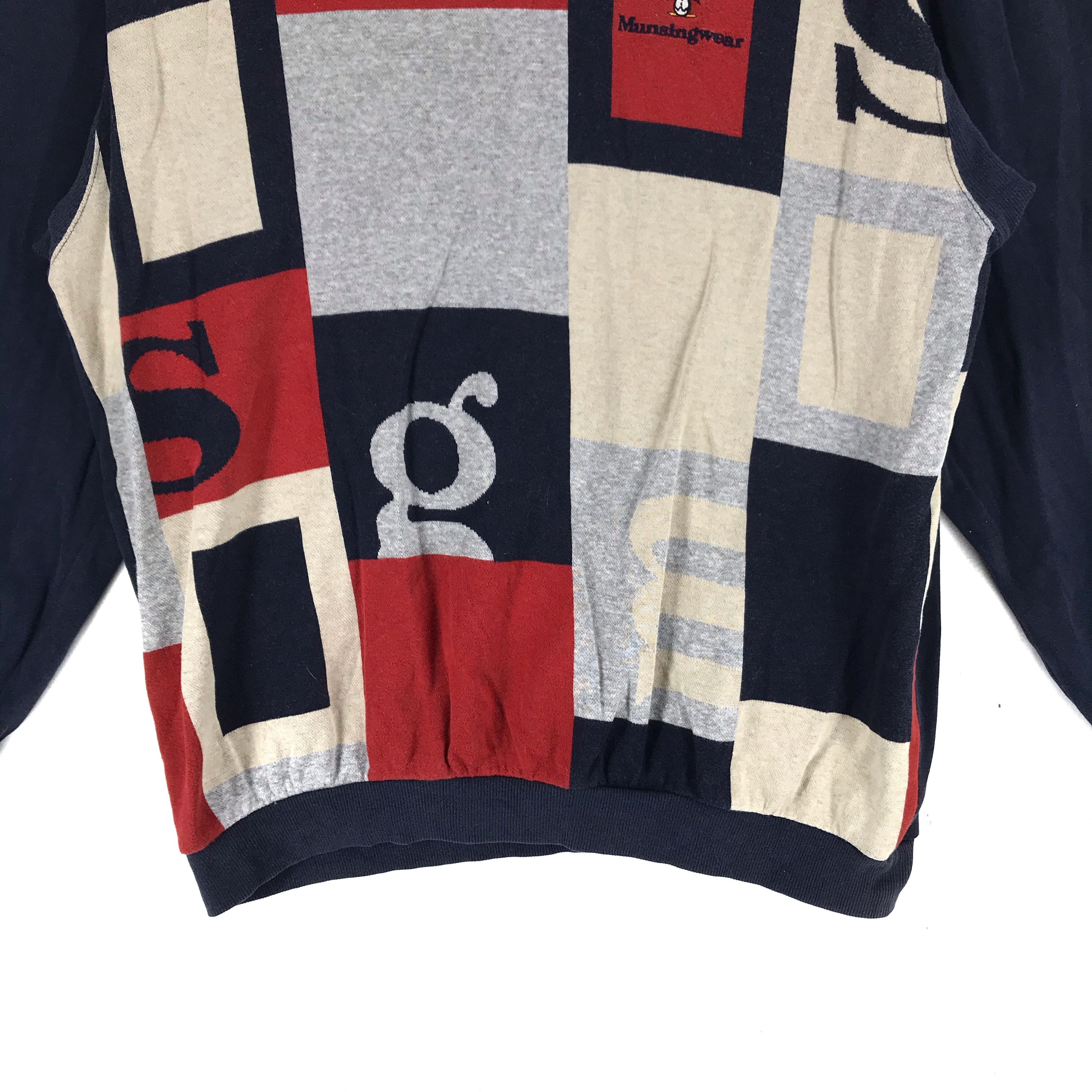 Grand Slam Munsingwear Fullprint Big Logo Sweatshirts #2532-98 Size US L / EU 52-54 / 3 - 4 Thumbnail