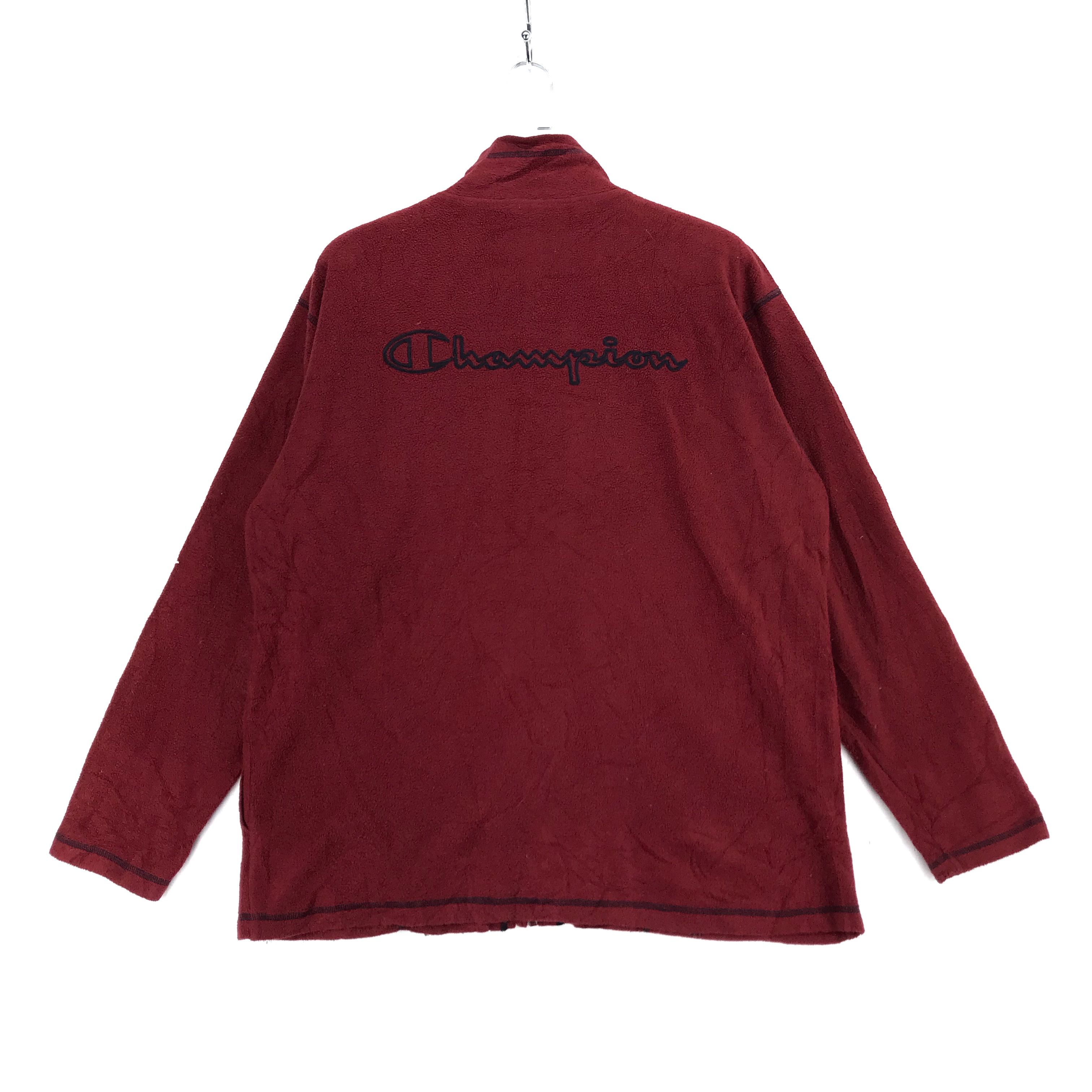 Champion Champion Embroidery Back Big Logo Fleece Jacket #2531-98 Size US L / EU 52-54 / 3 - 8 Thumbnail