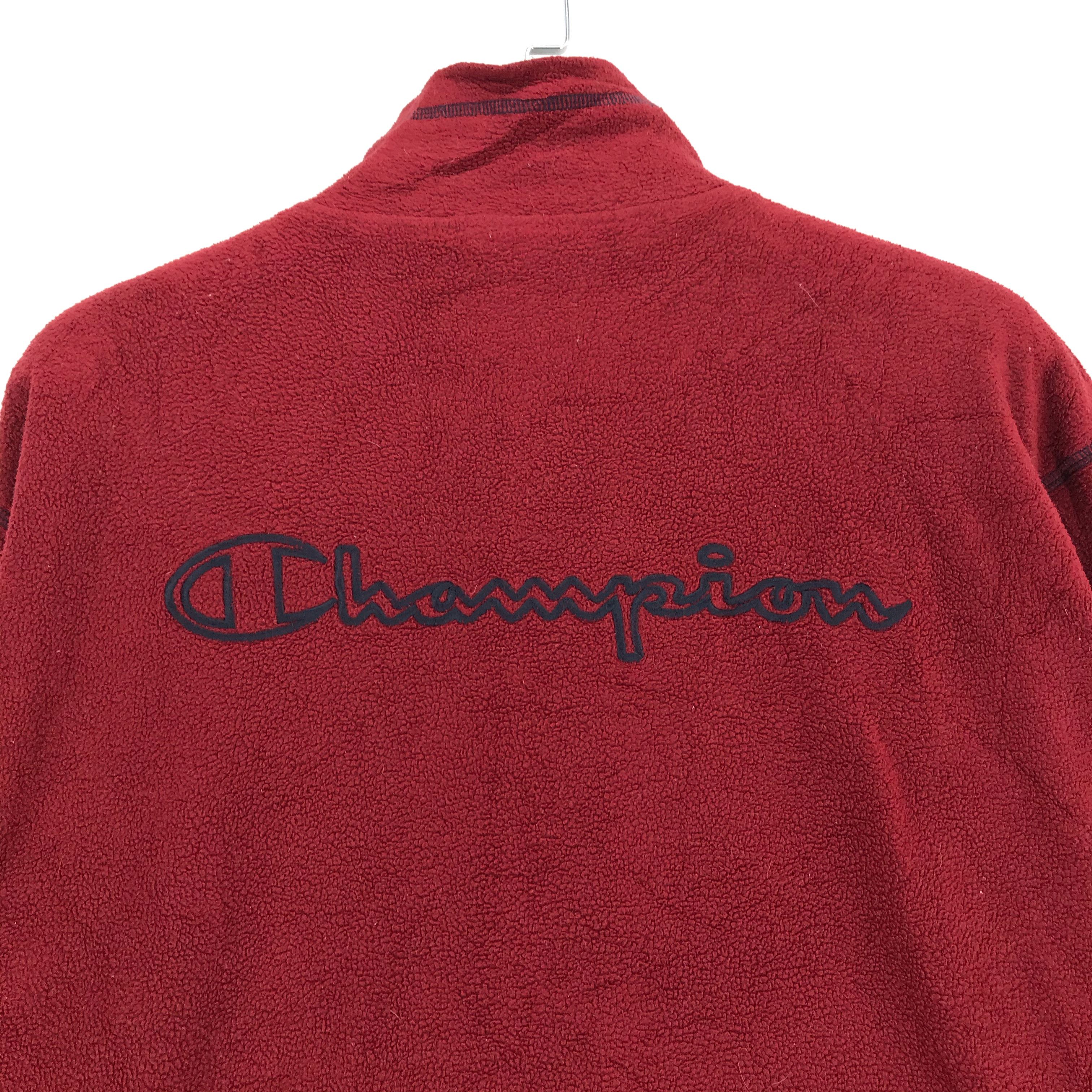 Champion Champion Embroidery Back Big Logo Fleece Jacket #2531-98 Size US L / EU 52-54 / 3 - 9 Thumbnail