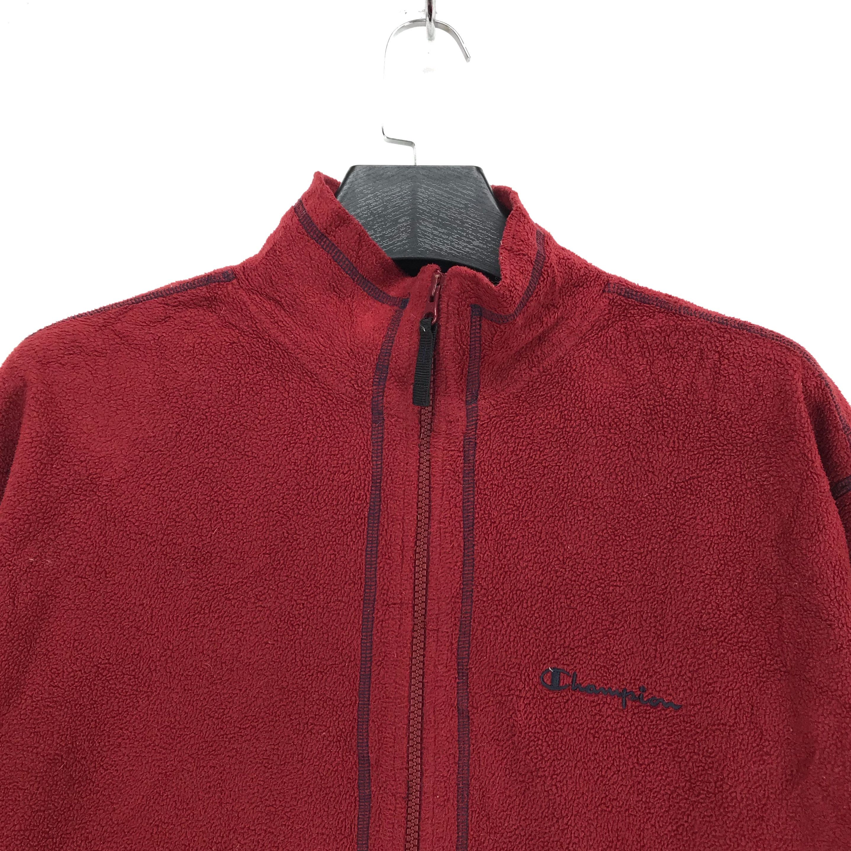 Champion Champion Embroidery Back Big Logo Fleece Jacket #2531-98 Size US L / EU 52-54 / 3 - 2 Thumbnail