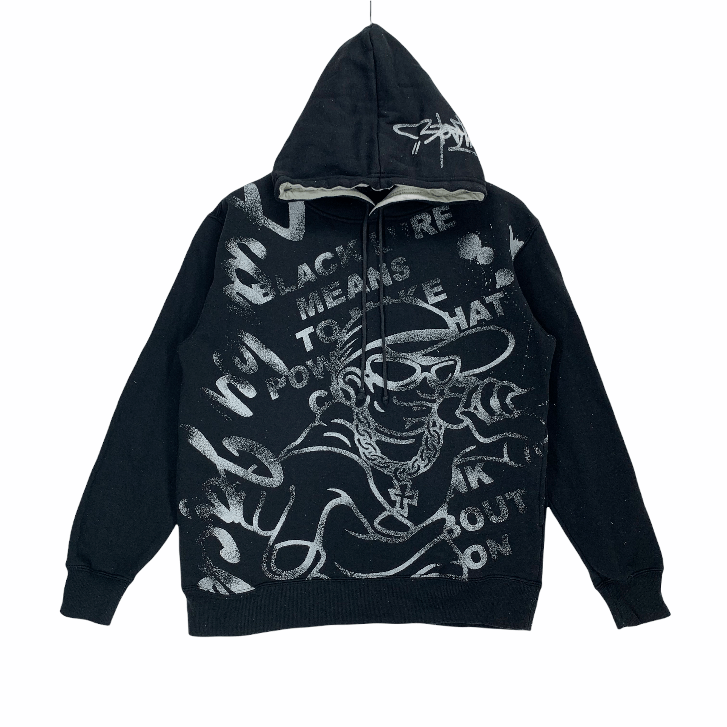 Japanese Brand Grass Hither Overprint Hoodies #3155-98 Size US L / EU 52-54 / 3 - 1 Thumbnail