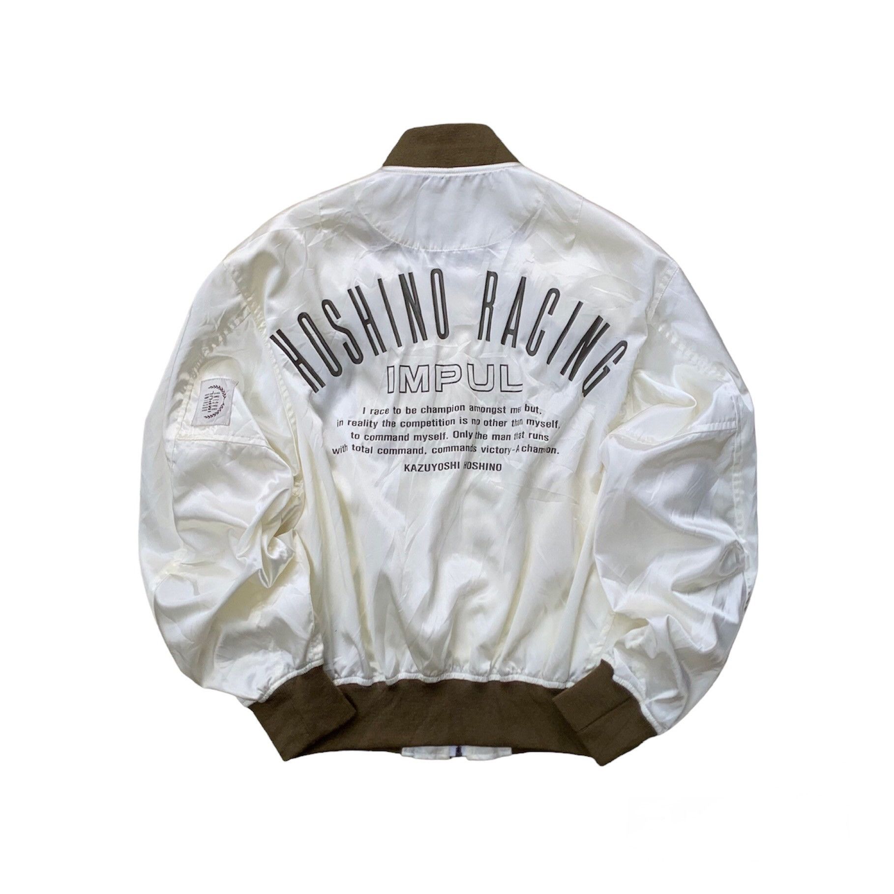 image of Hoshino Racing Impul Jdm Light Jacket in White, Men's (Size Large)