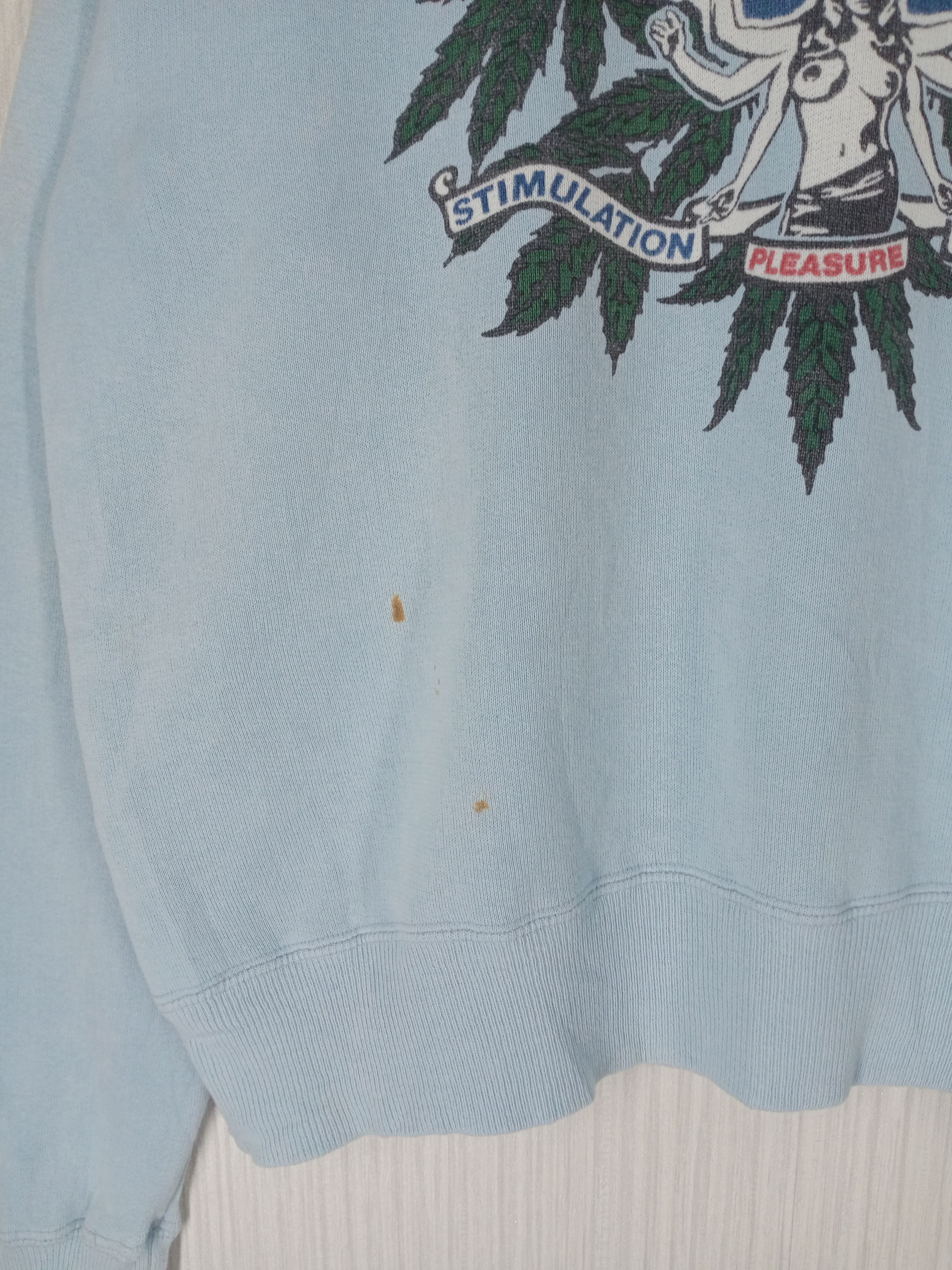 Hysteric Glamour Vintage Hysteric Glamour Sexy Girl Distressed Sweatshirt Size US M / EU 48-50 / 2 - 10 Thumbnail