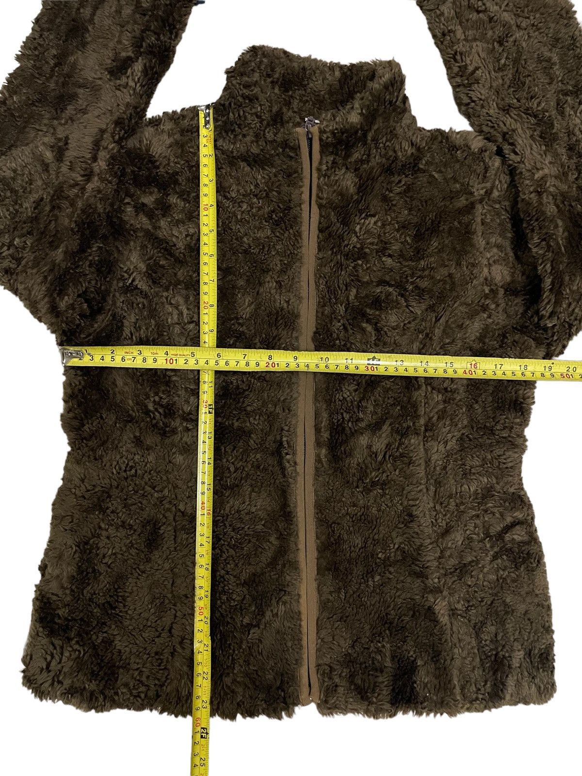 Japanese Brand Streetwear Grizzly Brown Faux Fur Jacket Size S / US 4 / IT 40 - 12 Thumbnail