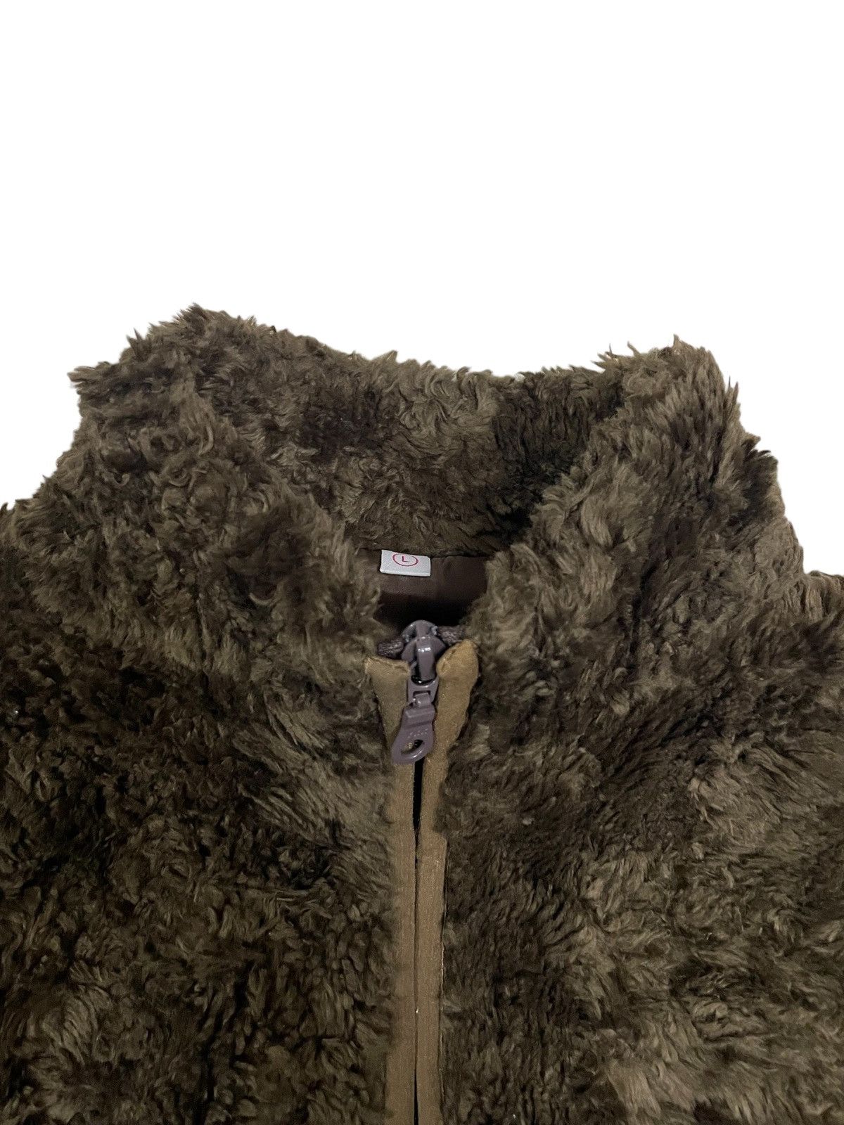 Japanese Brand Streetwear Grizzly Brown Faux Fur Jacket Size S / US 4 / IT 40 - 3 Thumbnail